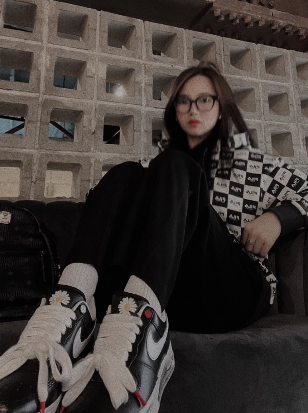 Nike x Peaceminusone Air Force 1 Low Para-Noise 착용 스타일