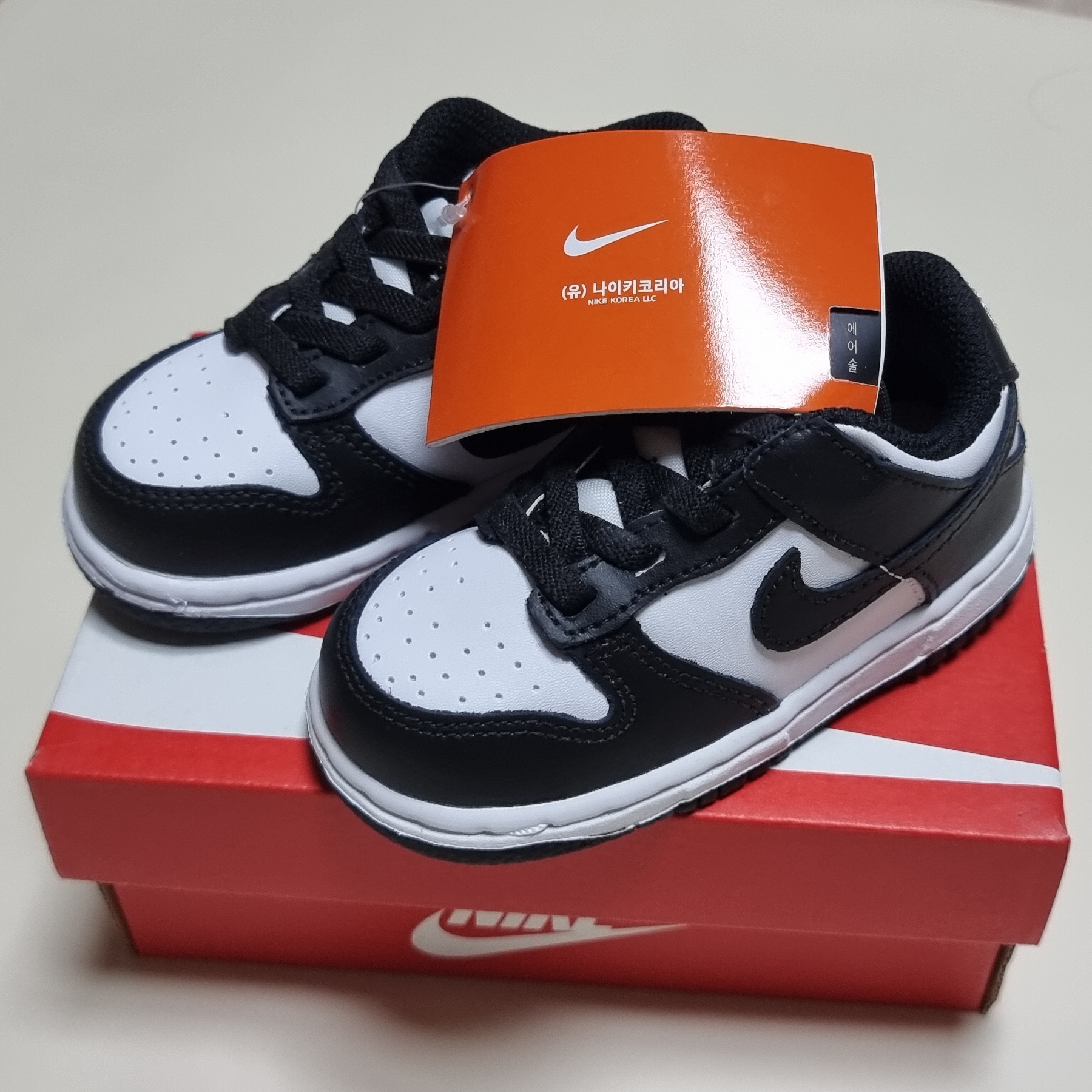 (TD) Nike Dunk Low Black 착용 스타일