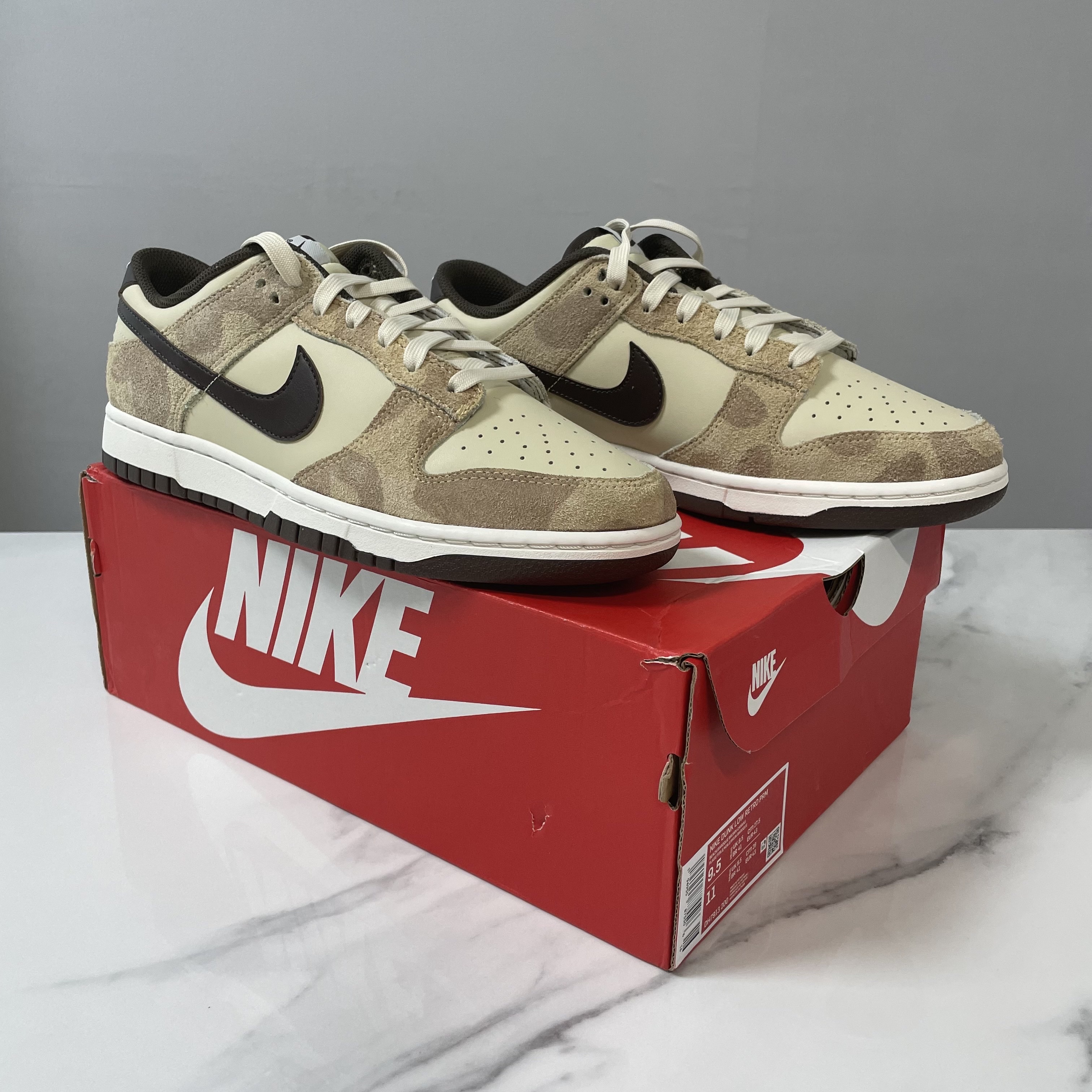 Nike Dunk Low Retro PRM Cheetah 착용 스타일 - 3