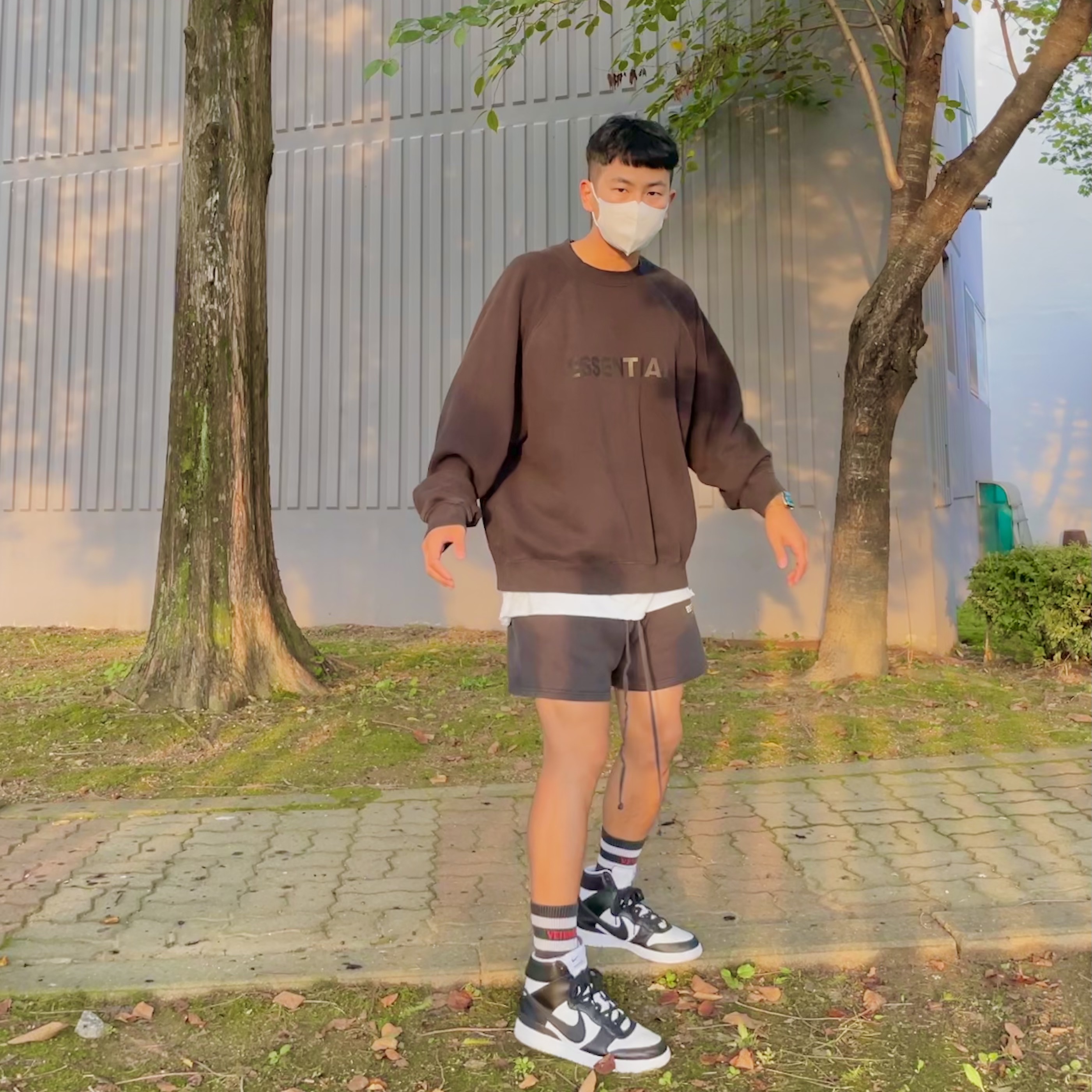 Nike x Ambush Dunk High Black 착용 스타일