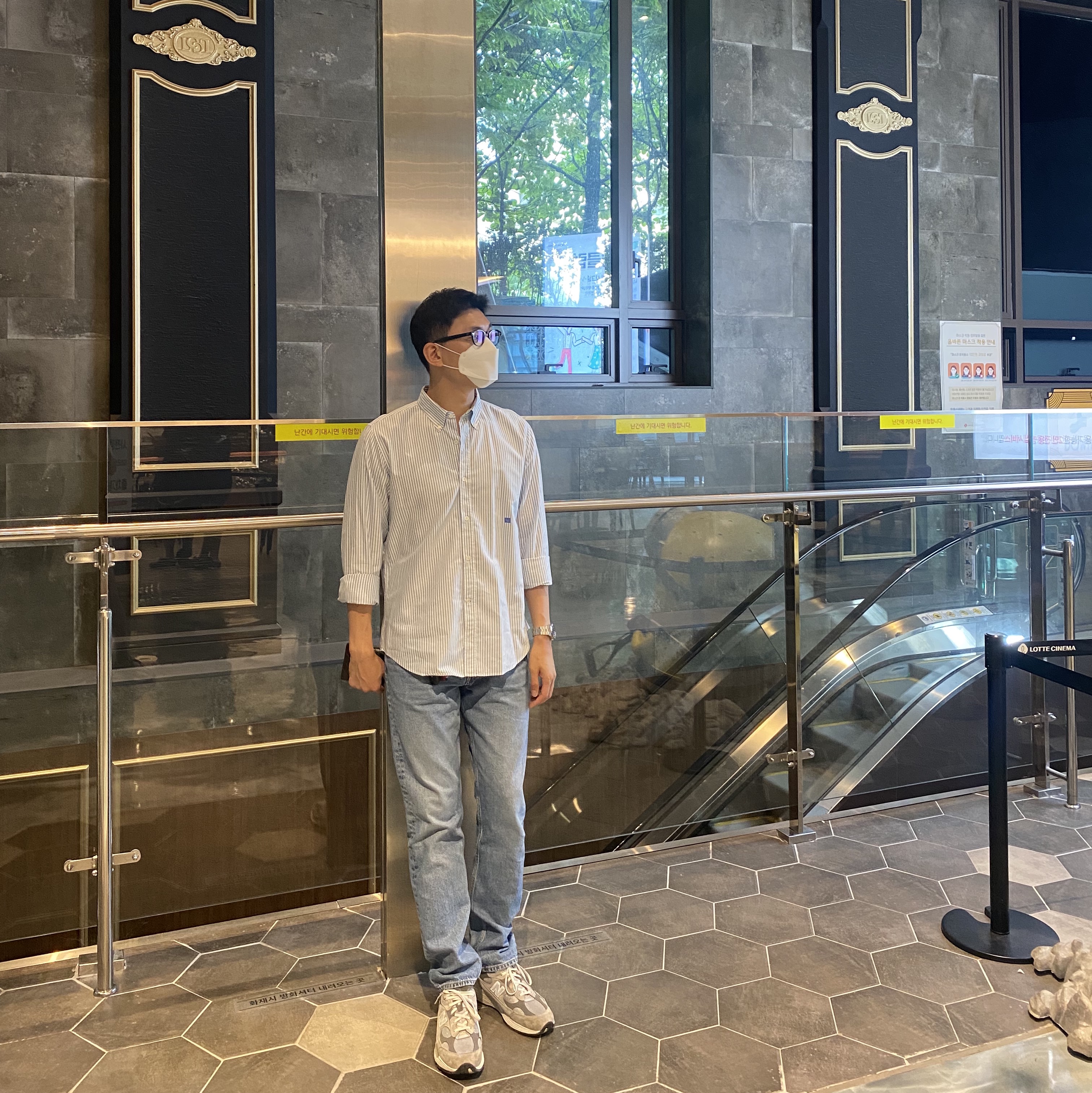 New Balance 992 Made in USA Grey - D Standard 착용 스타일