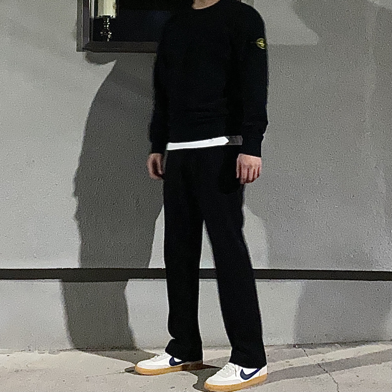 Nike x J.Crew Killshot 2 Sail Midnight Navy 착용 스타일
