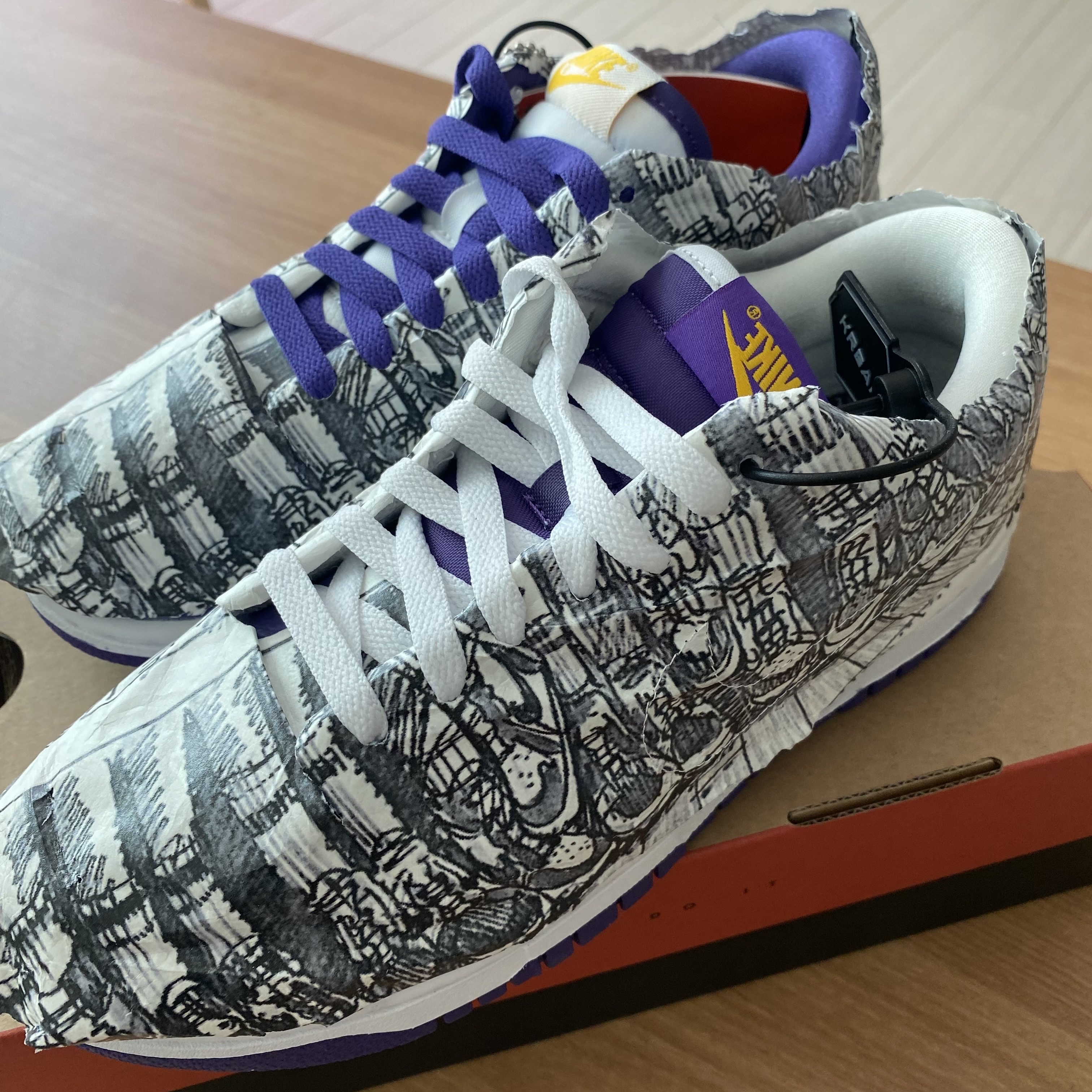 (W) Nike Dunk Low SE Flip 착용 스타일