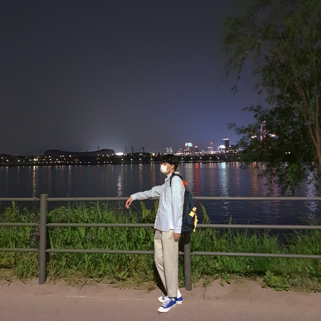 Converse Chuck 70 Ox Vintage Canvas Rush Blue 착용 스타일