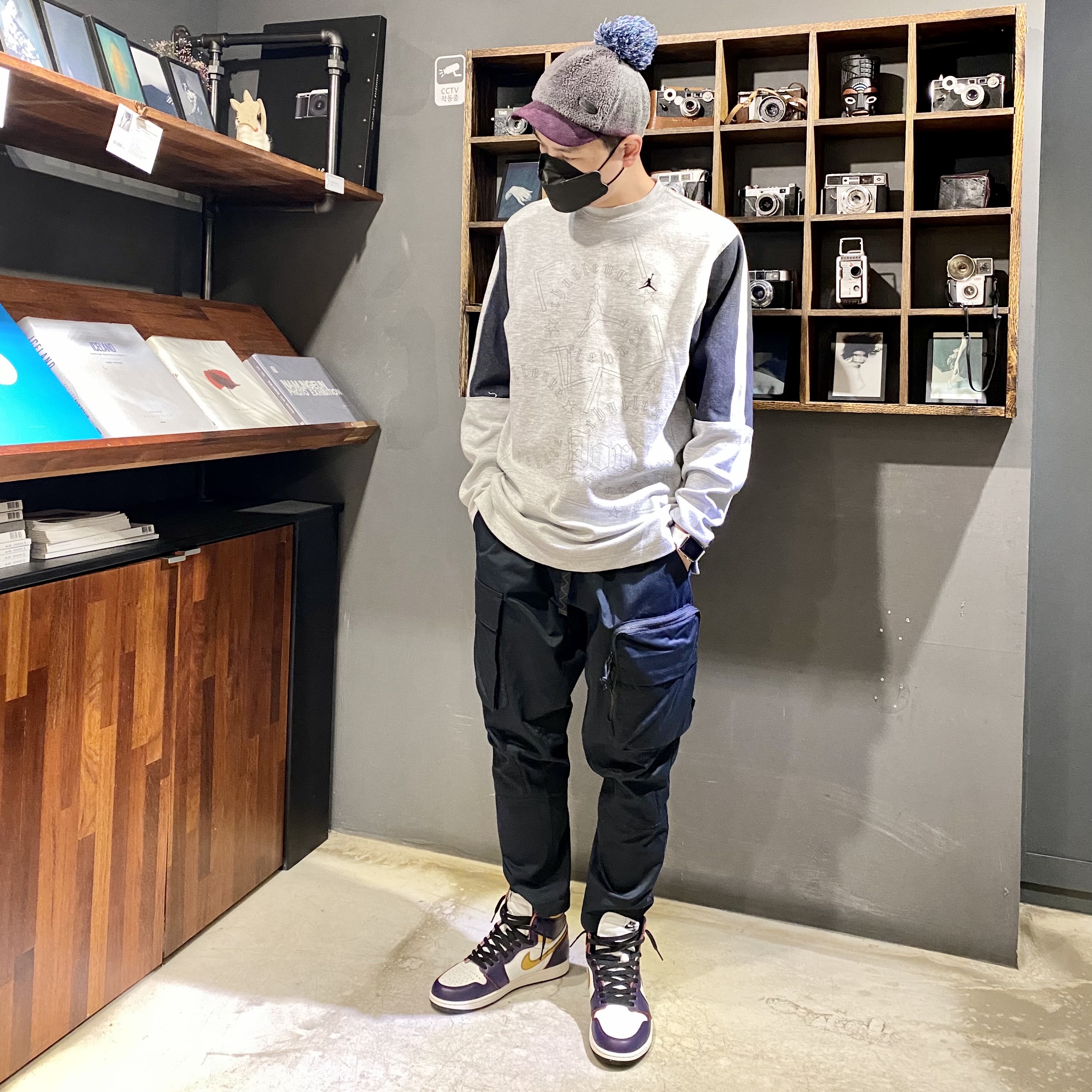 Jordan 1 Retro High OG Defiant SB LA to Chicago, Nike ACG Cargo Pants Black - Asia 착용 스타일