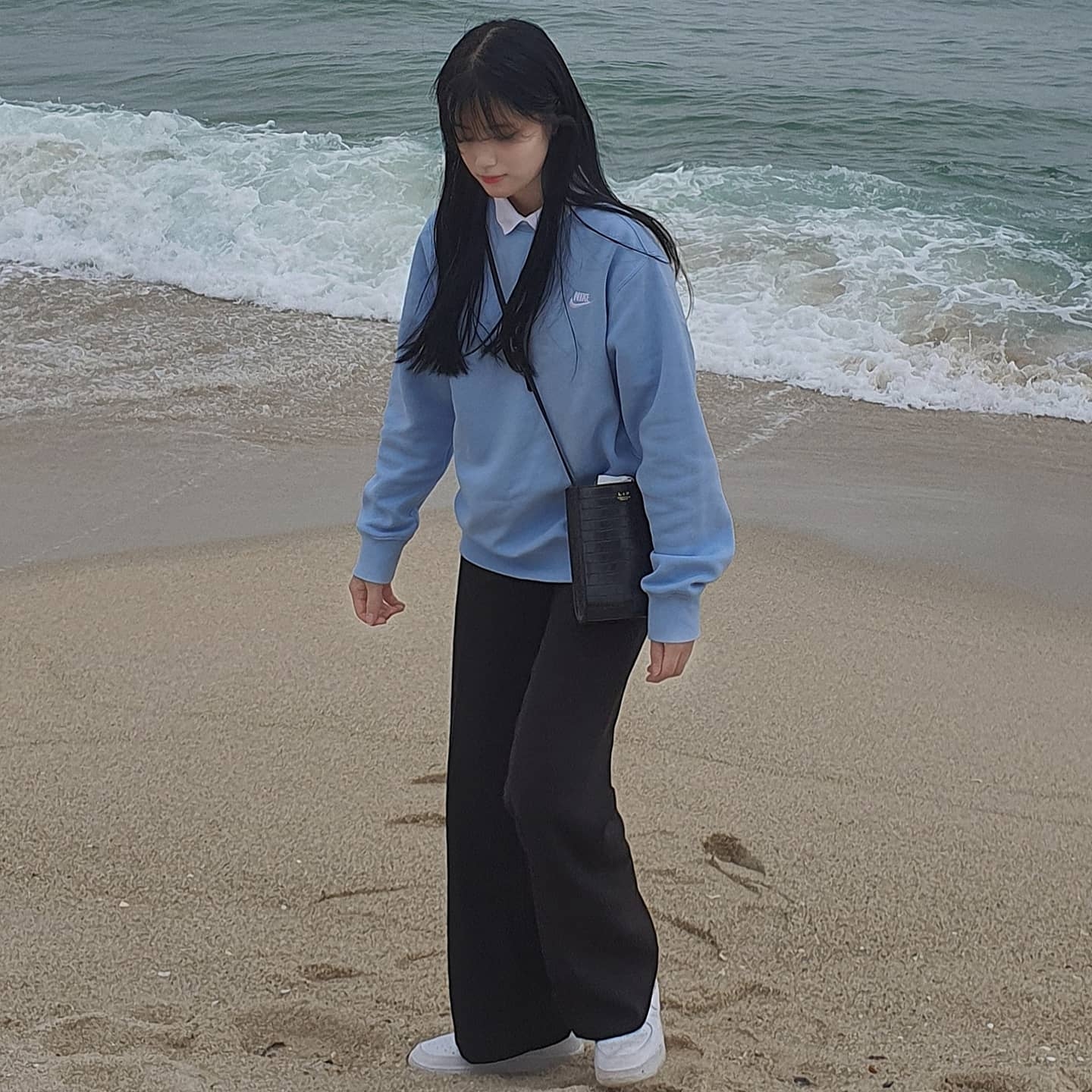 Nike Air Force 1 '07 Low White 착용 스타일