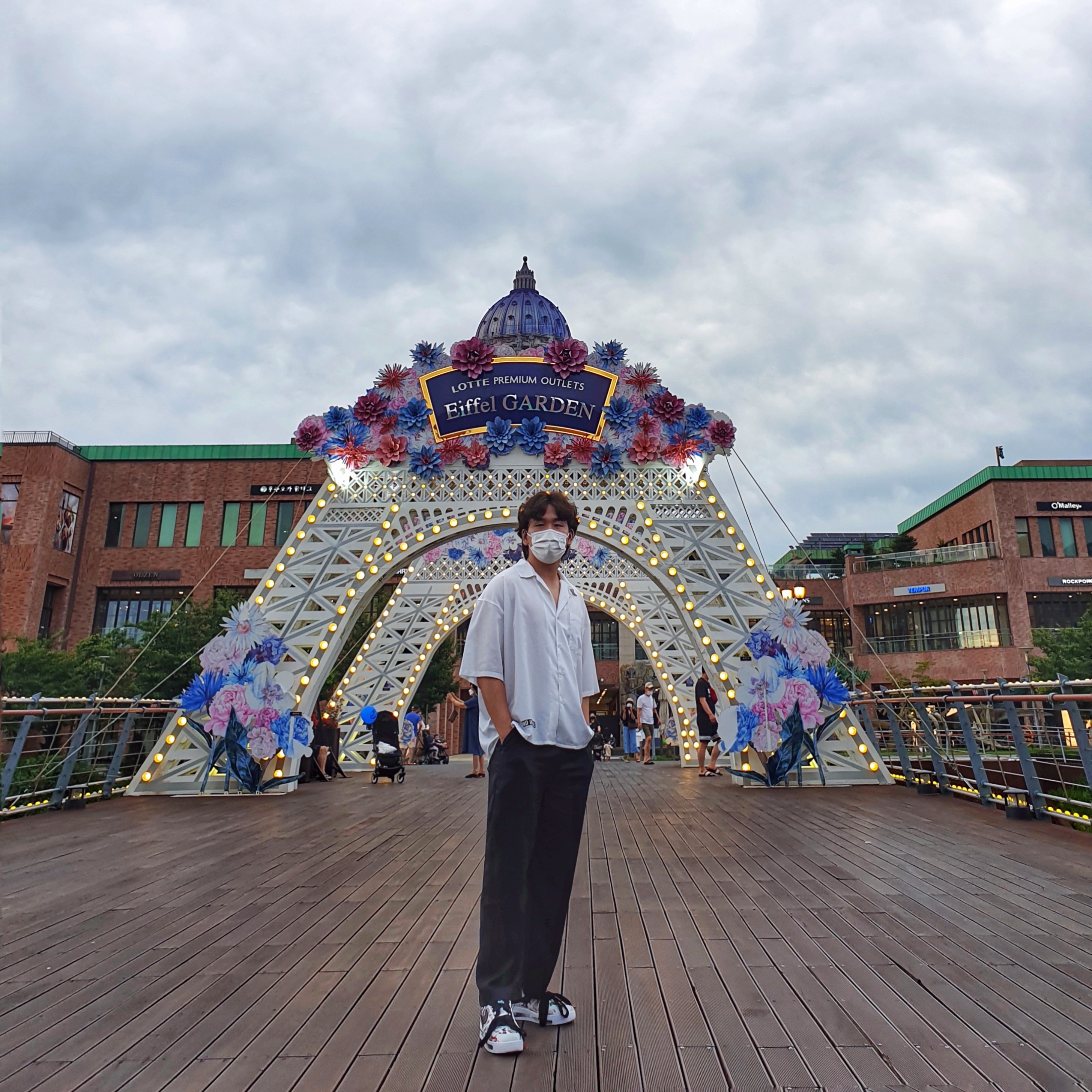 Nike x Peaceminusone Air Force 1 Low Para-Noise 2.0 착용 스타일 - 1