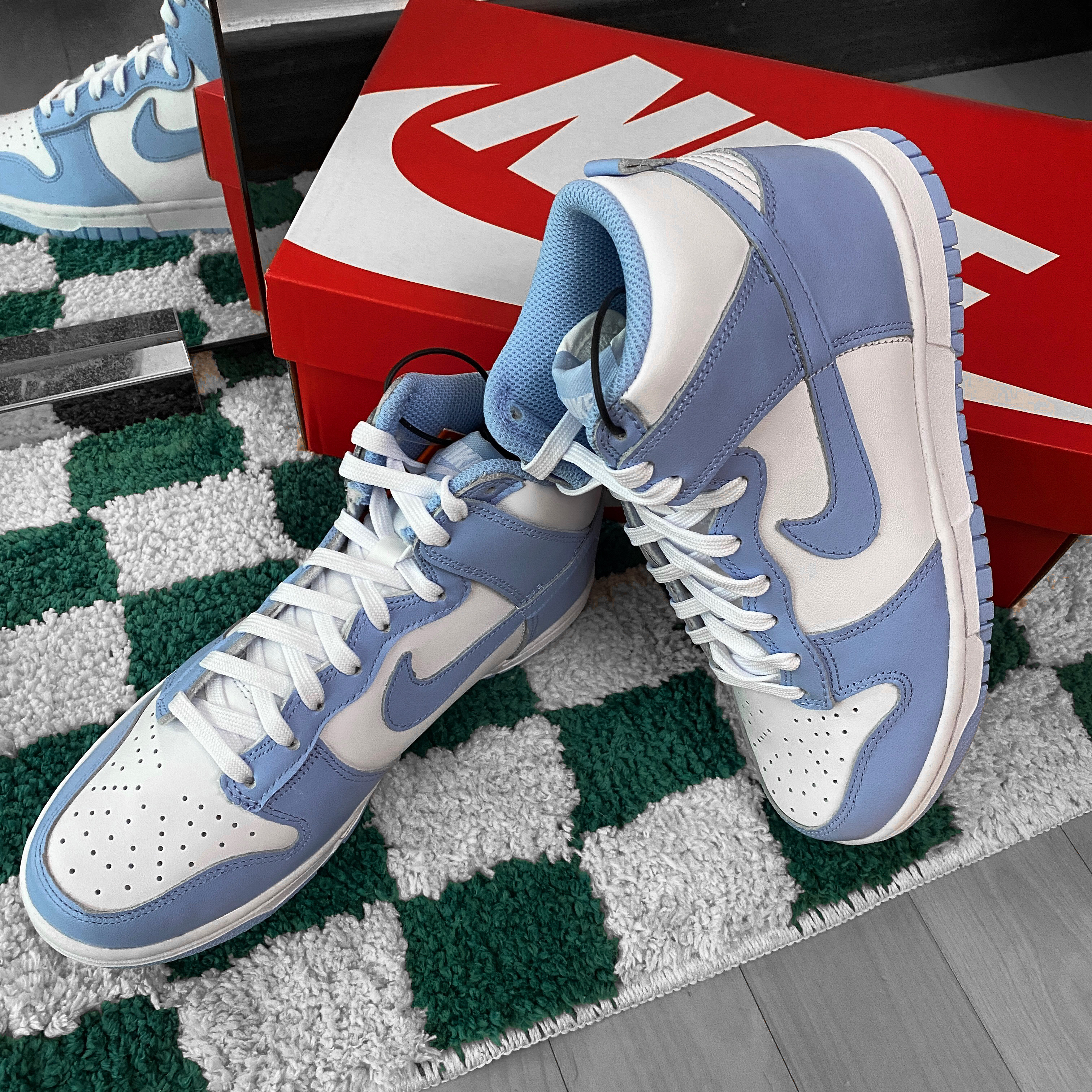 (W) Nike Dunk High Aluminum 착용 스타일