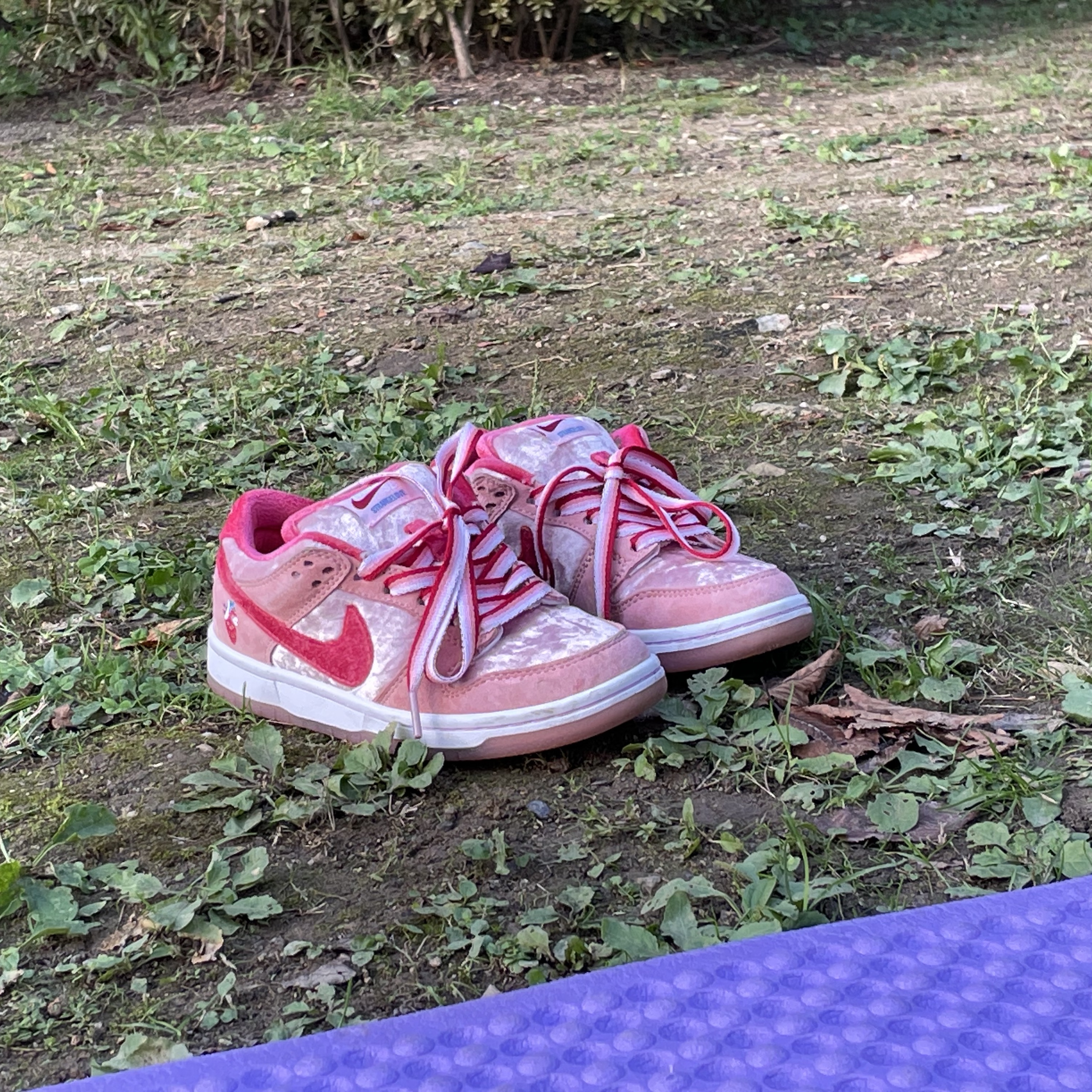 Nike x StrangeLove SB Dunk Low Pink (Regular Box) 착용 스타일 - 2