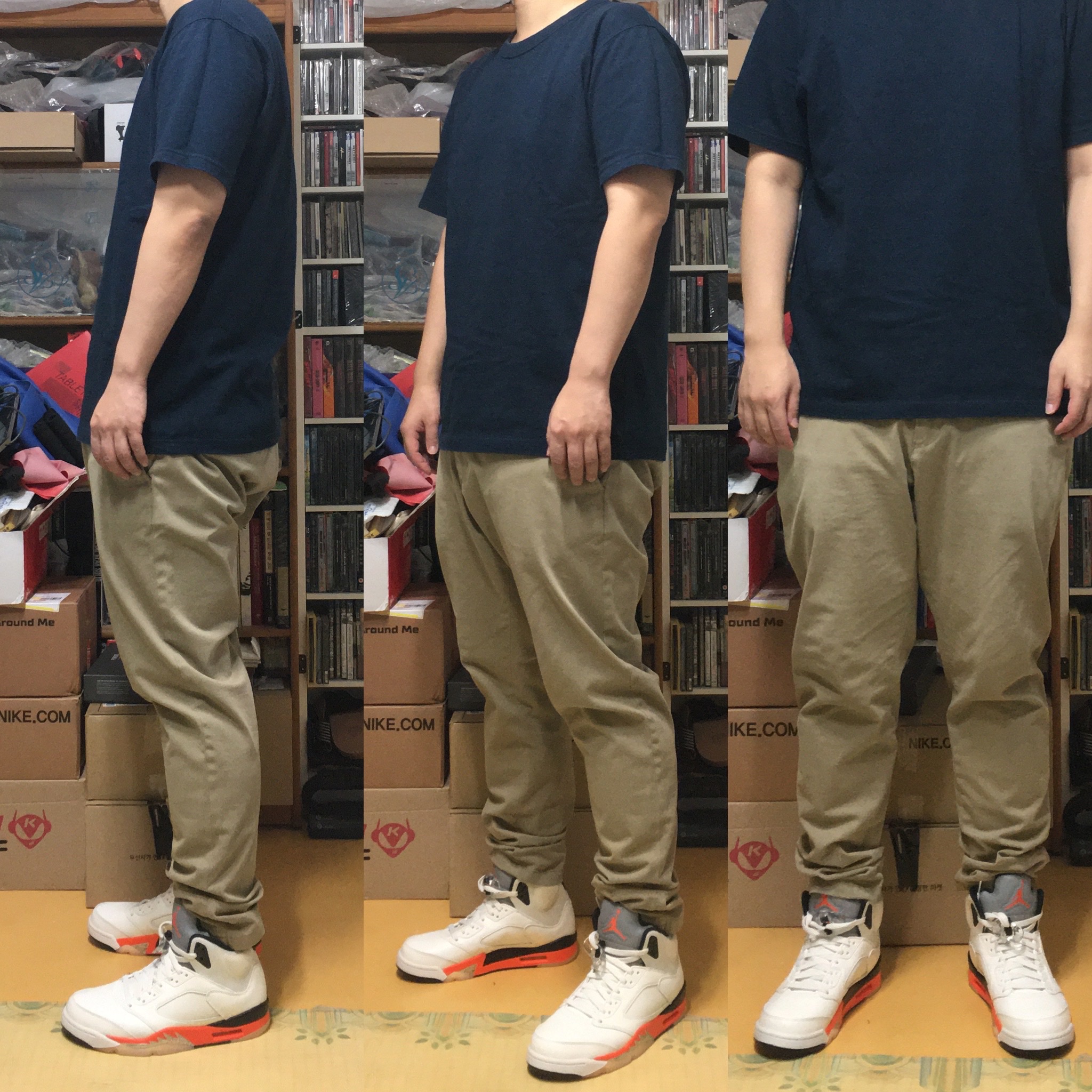 Jordan 5 Retro Orange Blaze 착용 스타일