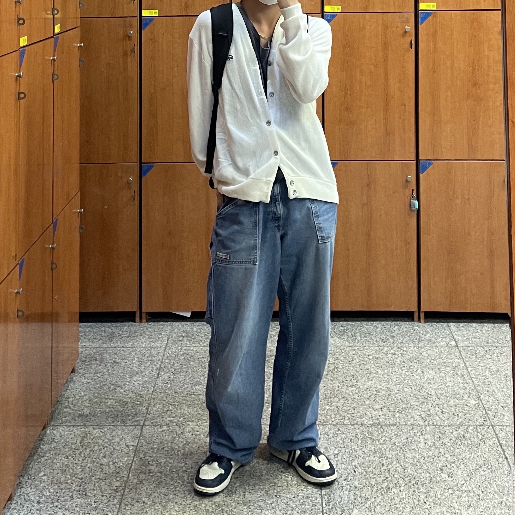 Jordan 1 Retro High Obsidian UNC 착용 스타일