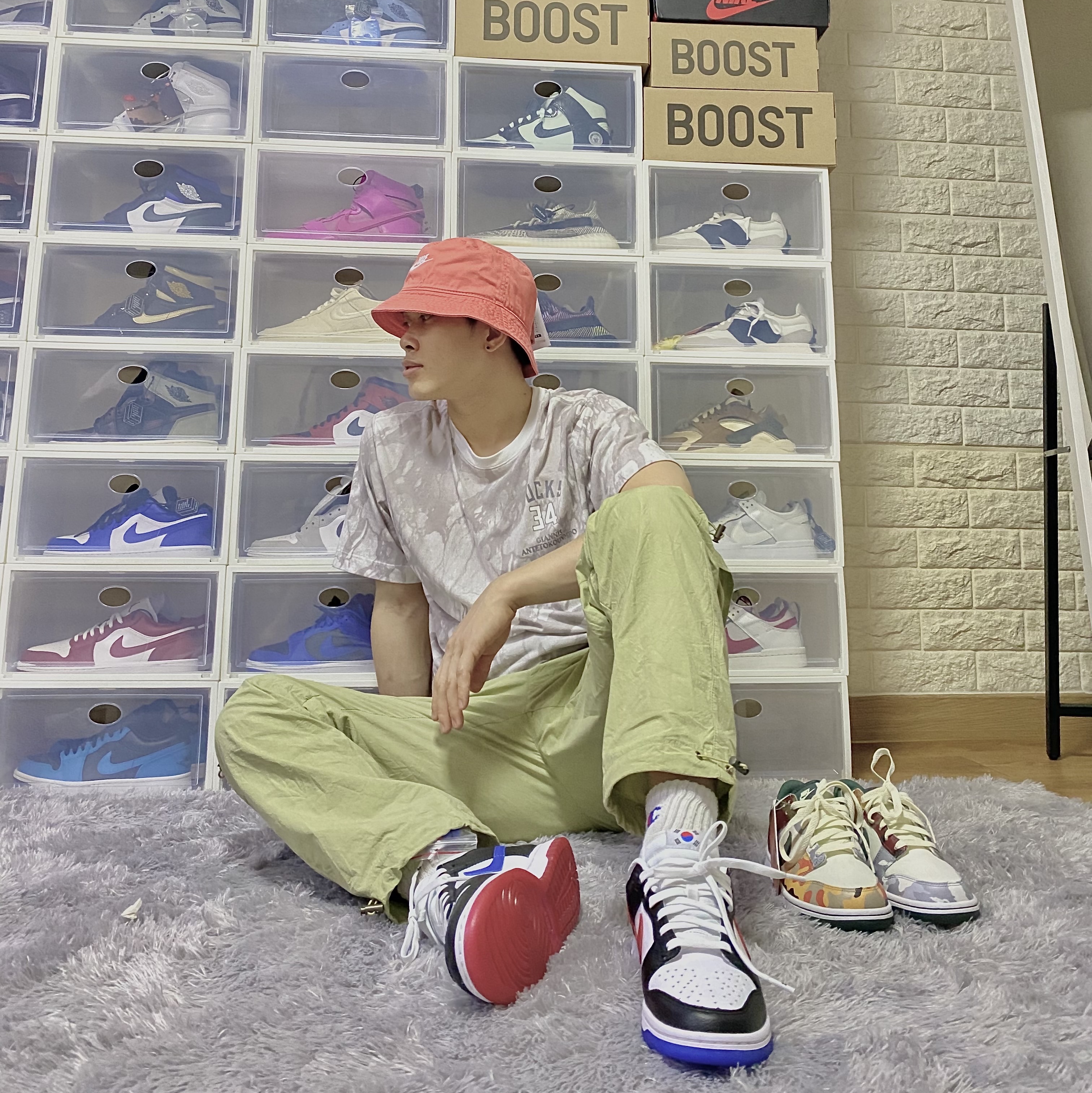 Nike Dunk Low SE Seoul, Nike Dunk Low SE Seoul (With Special Gift) 착용 스타일