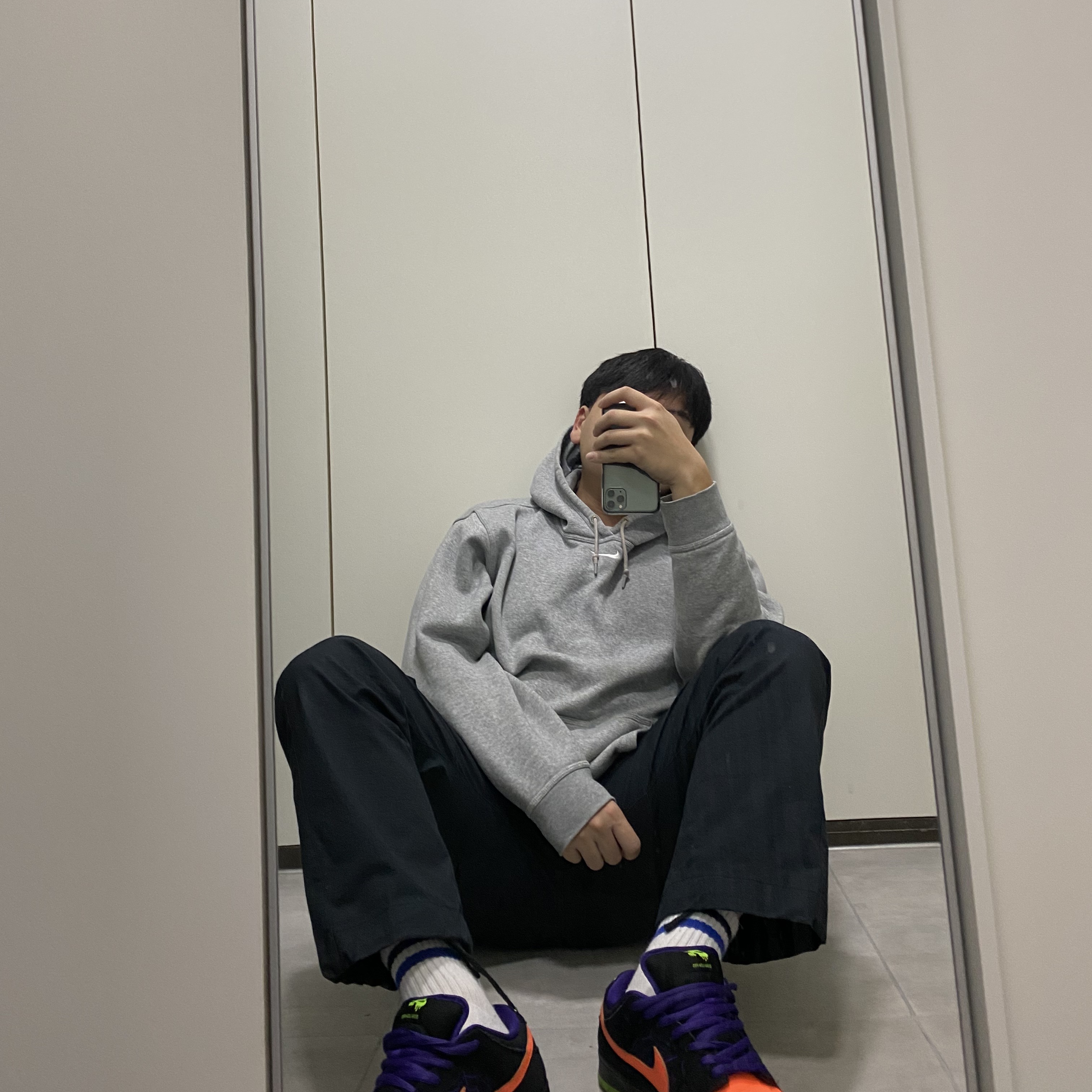 Nike SB Dunk Low Pro Night of Mischief Halloween 착용 스타일