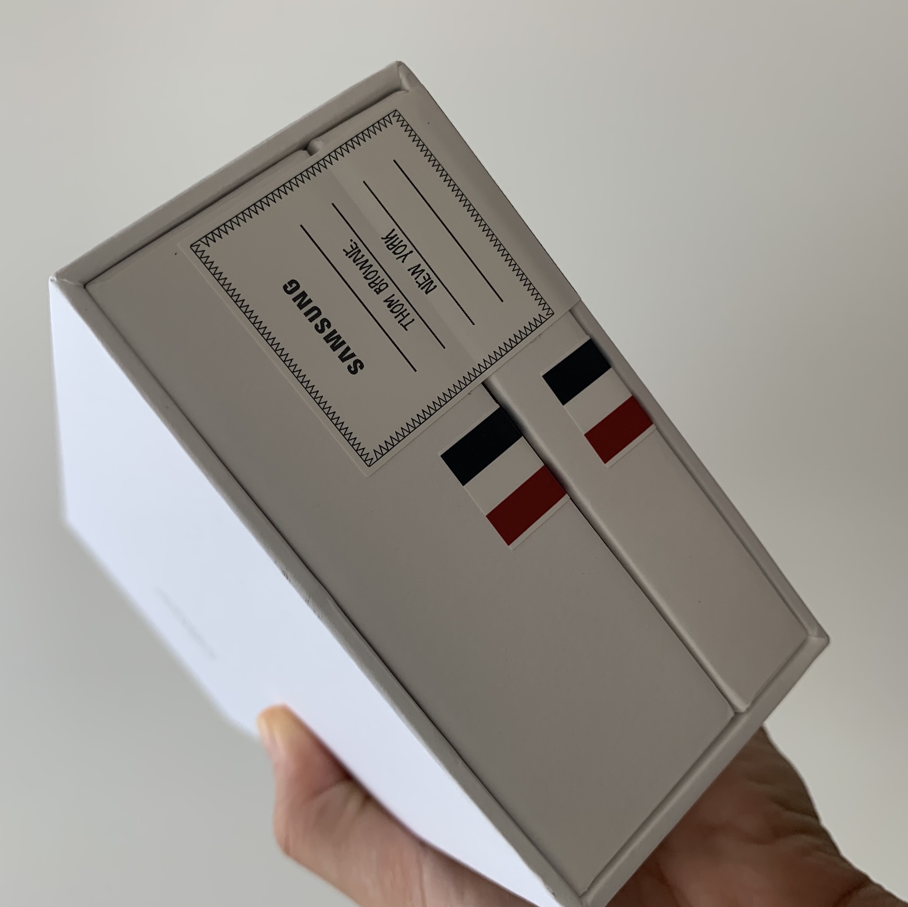 Samsung Galaxy Watch4 Classic Thom Browne Edition (Korean Ver.) 착용 스타일