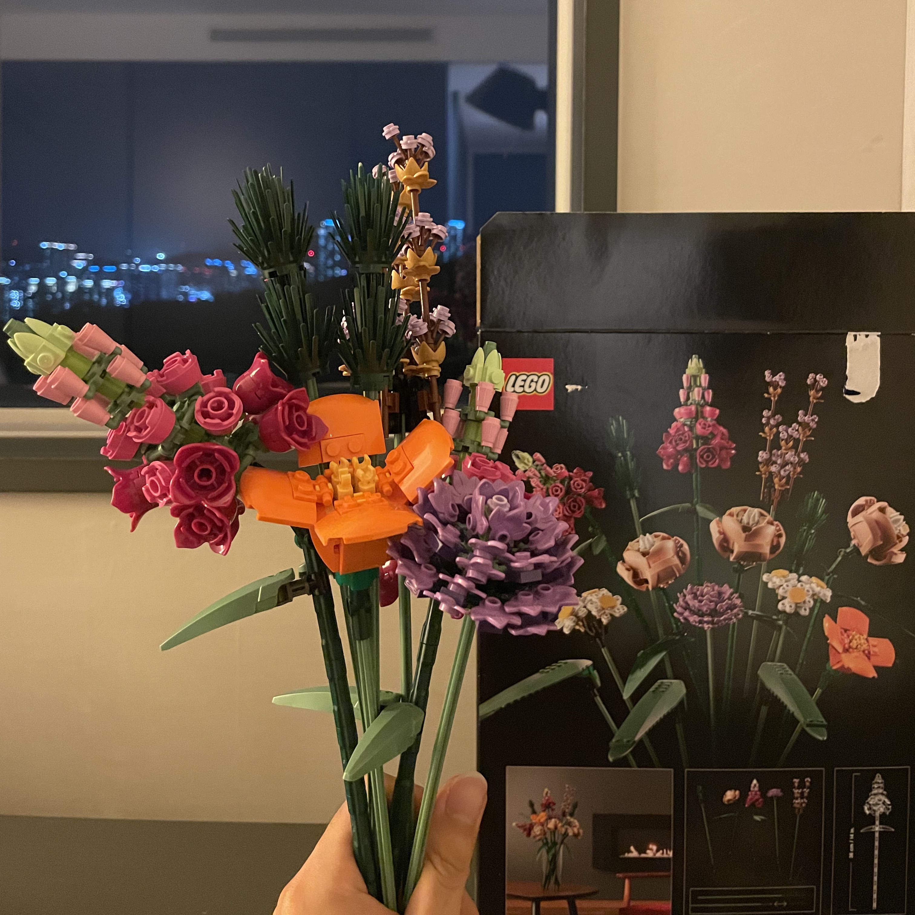 Lego Flower Bouquet 착용 스타일 - 2