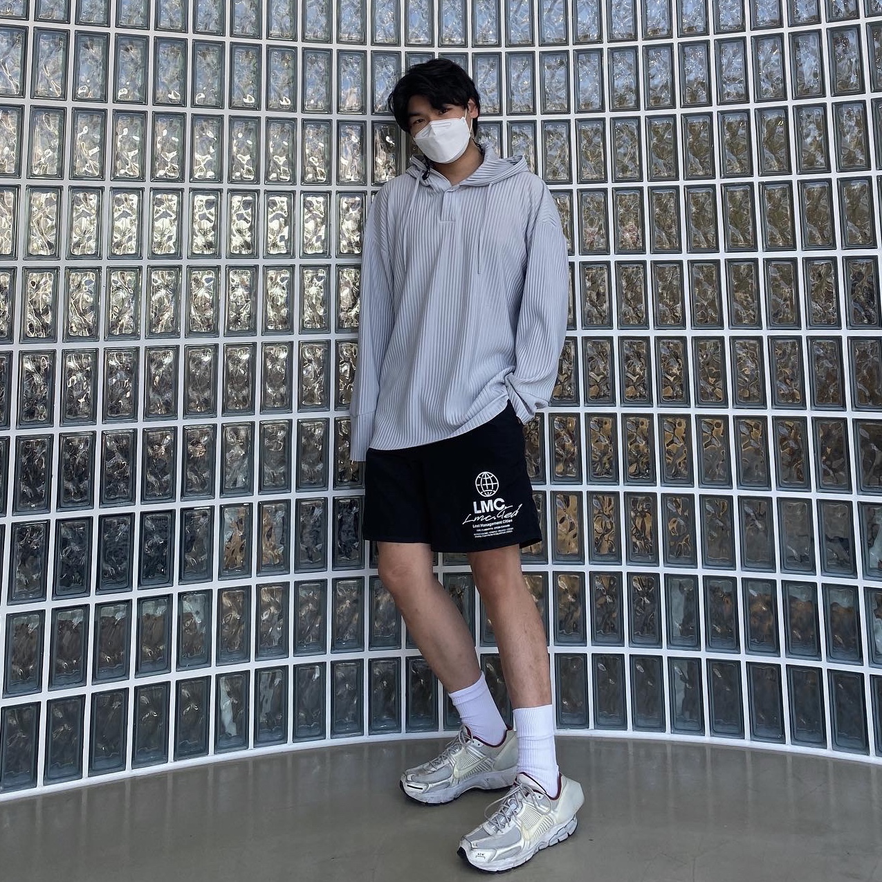 Nike x A-Cold-Wall Zoom Vomero 5 Sail 착용 스타일