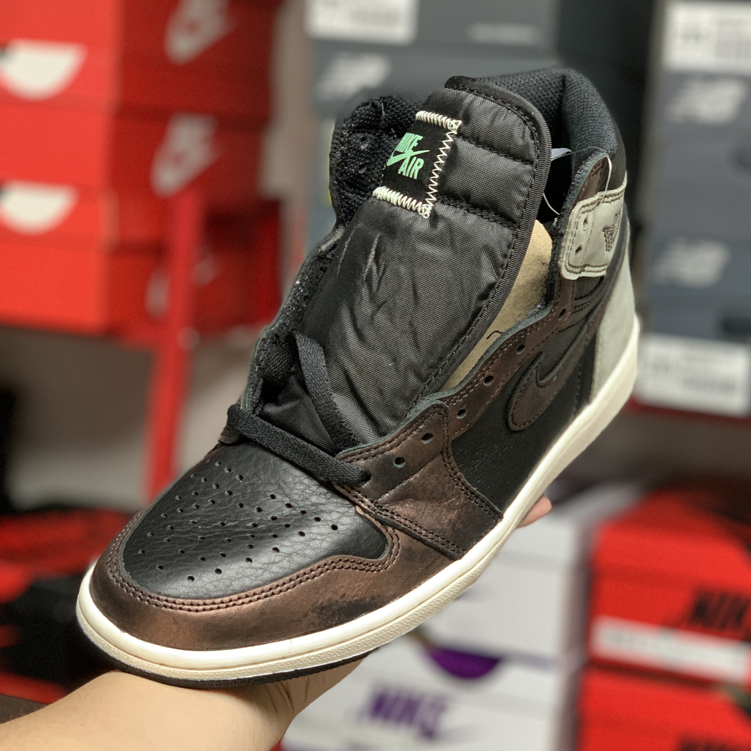 Jordan 1 Retro High OG Rust Shadow 착용 스타일 - 1