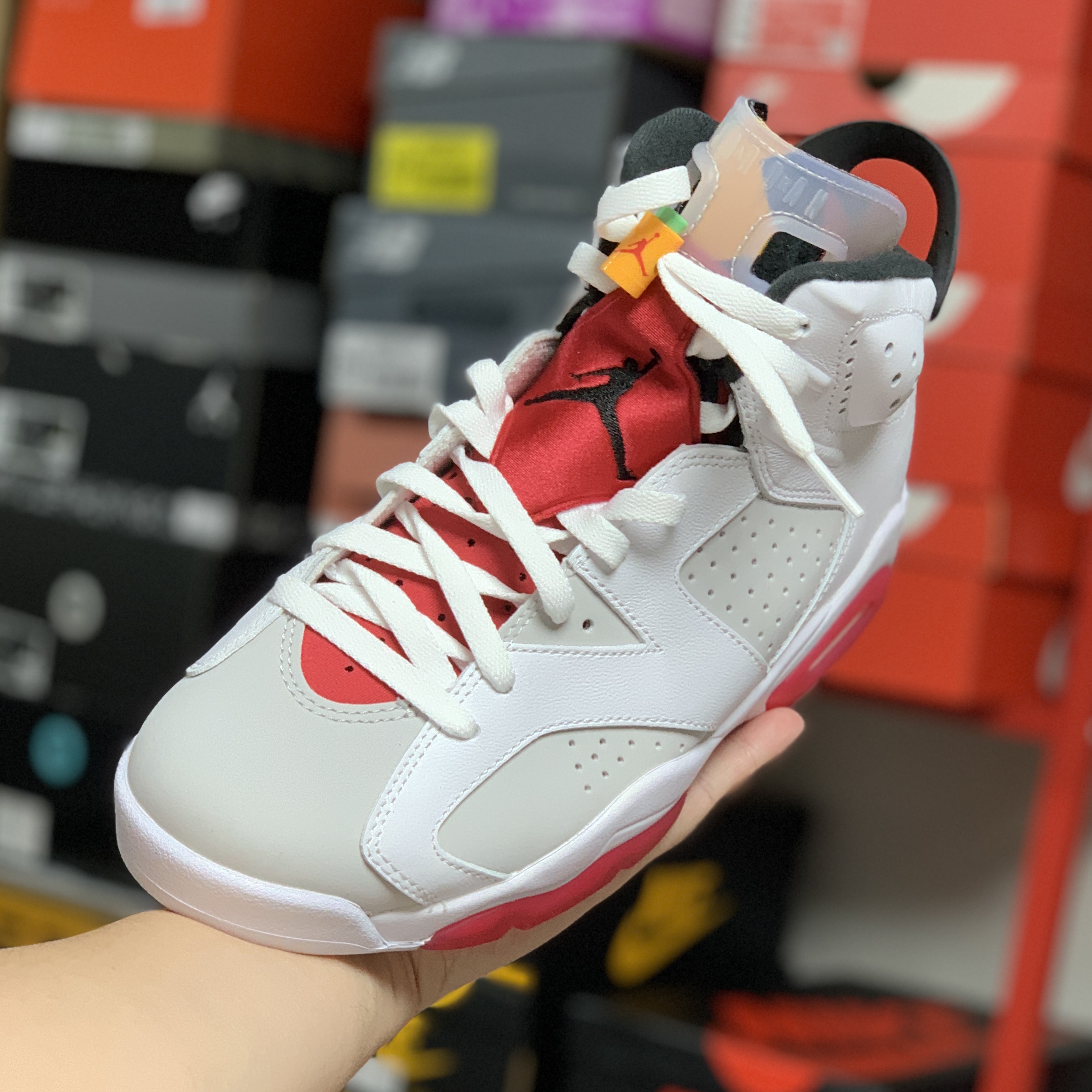 Jordan 6 Retro Hare 착용 스타일 - 1