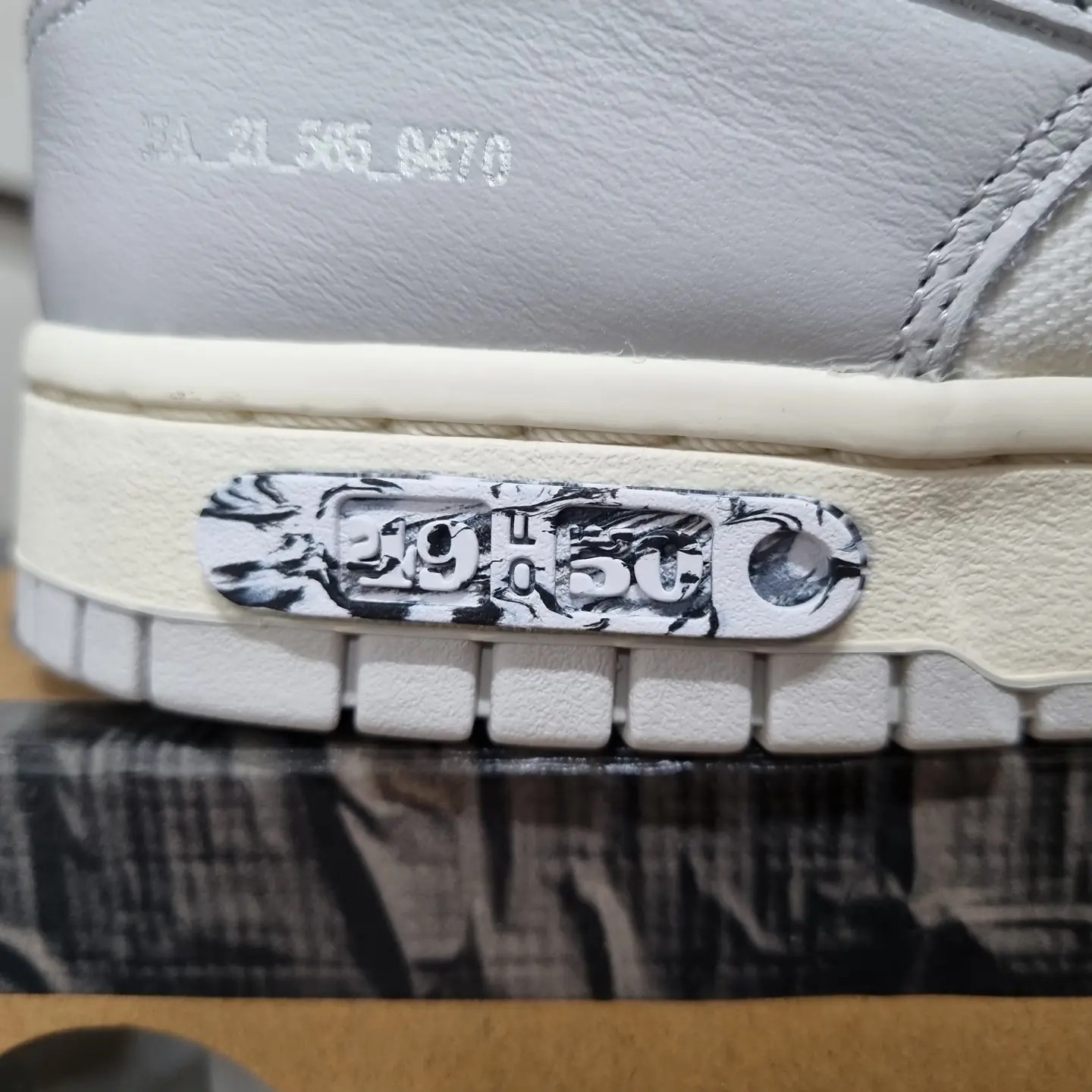 Nike x Off-White Dunk Low The 50 - Lot 49 착용 스타일 - 4