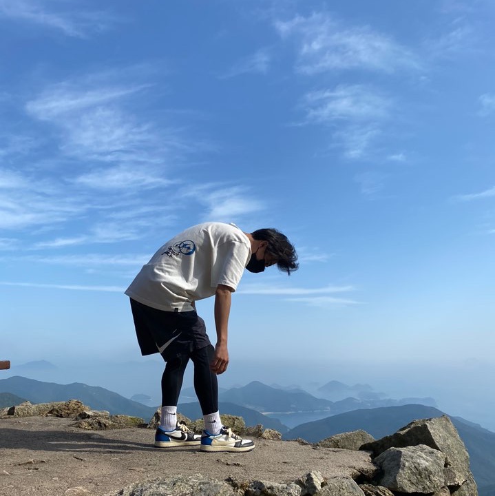 Jordan 1 x Travis Scott x Fragment Retro Low OG SP Military Blue, Nike x Stussy Water Shorts Off Noir 착용 스타일