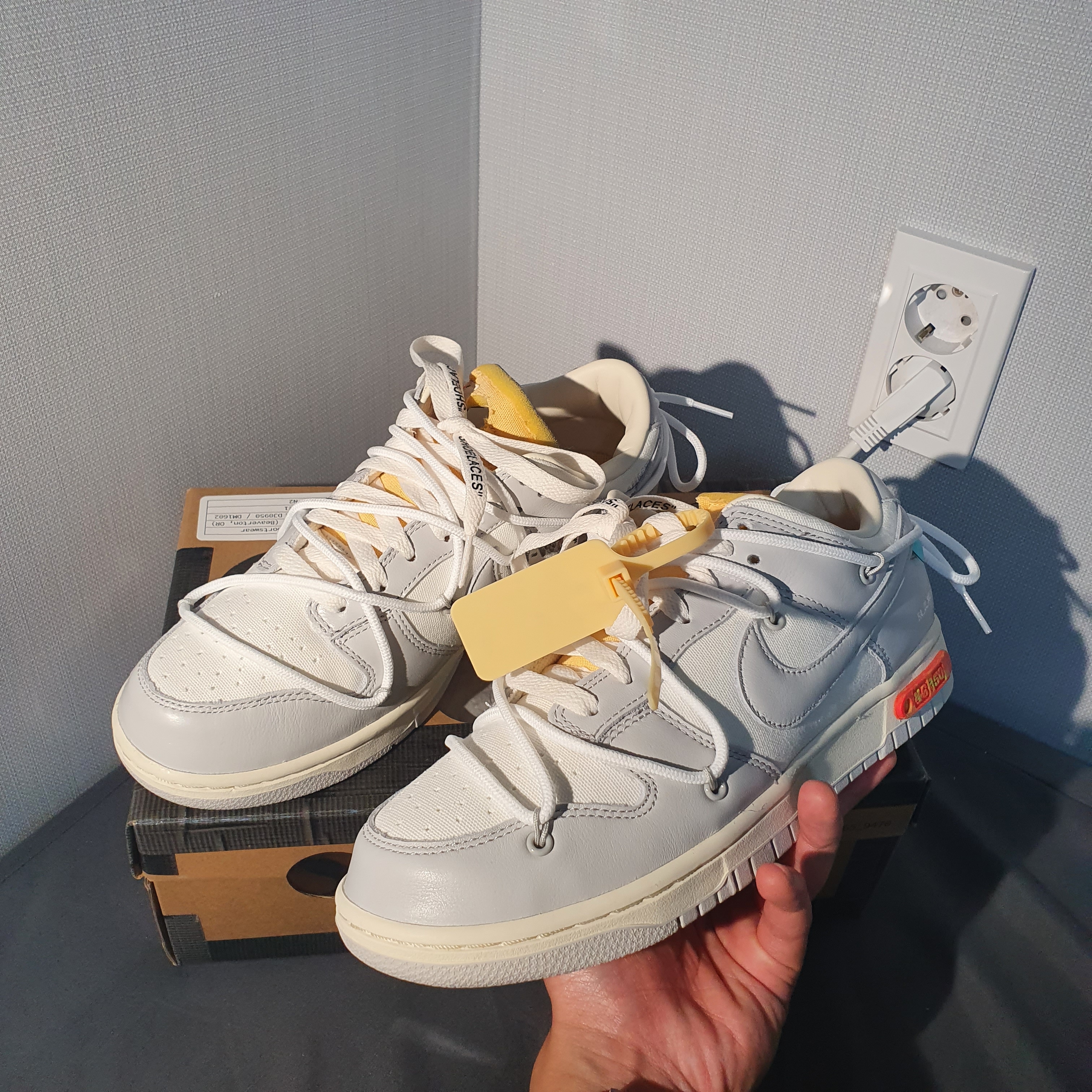 Nike x Off-White Dunk Low The 50 - Lot 46 착용 스타일