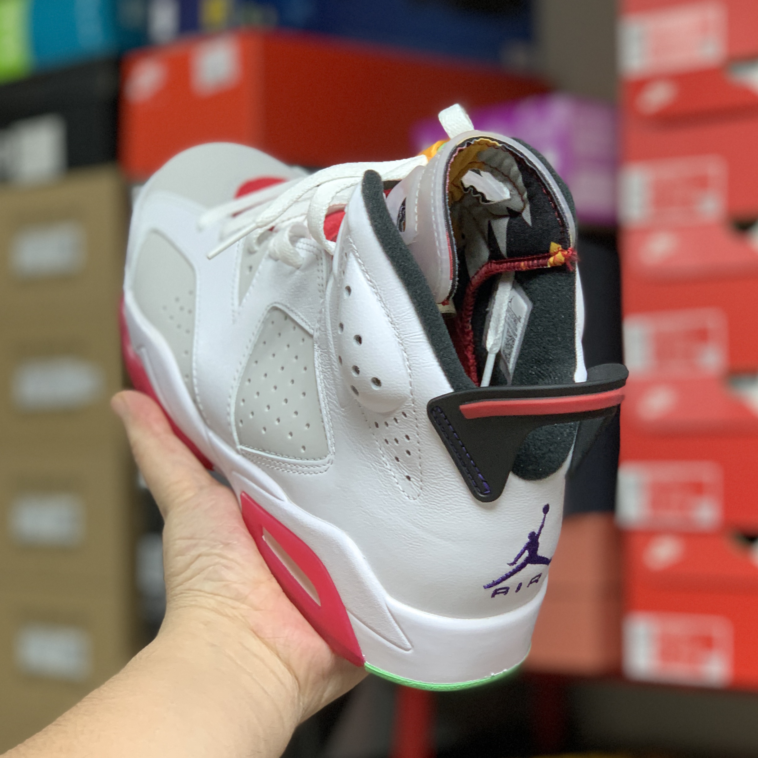 Jordan 6 Retro Hare 착용 스타일 - 2