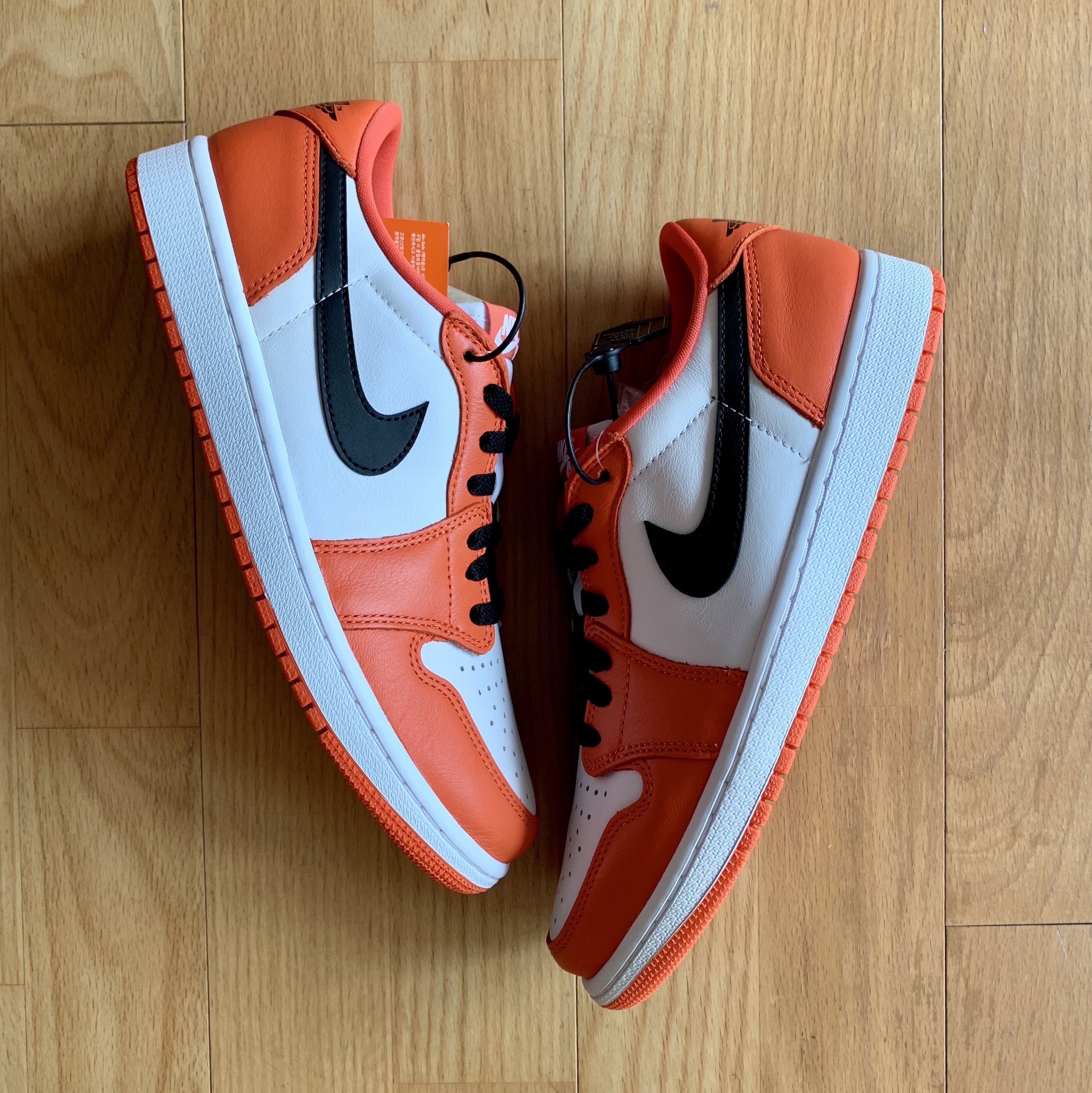 Jordan 1 Low OG Starfish, Jordan 1 x Travis Scott x Fragment Retro Low OG SP Military Blue 착용 스타일 - 2