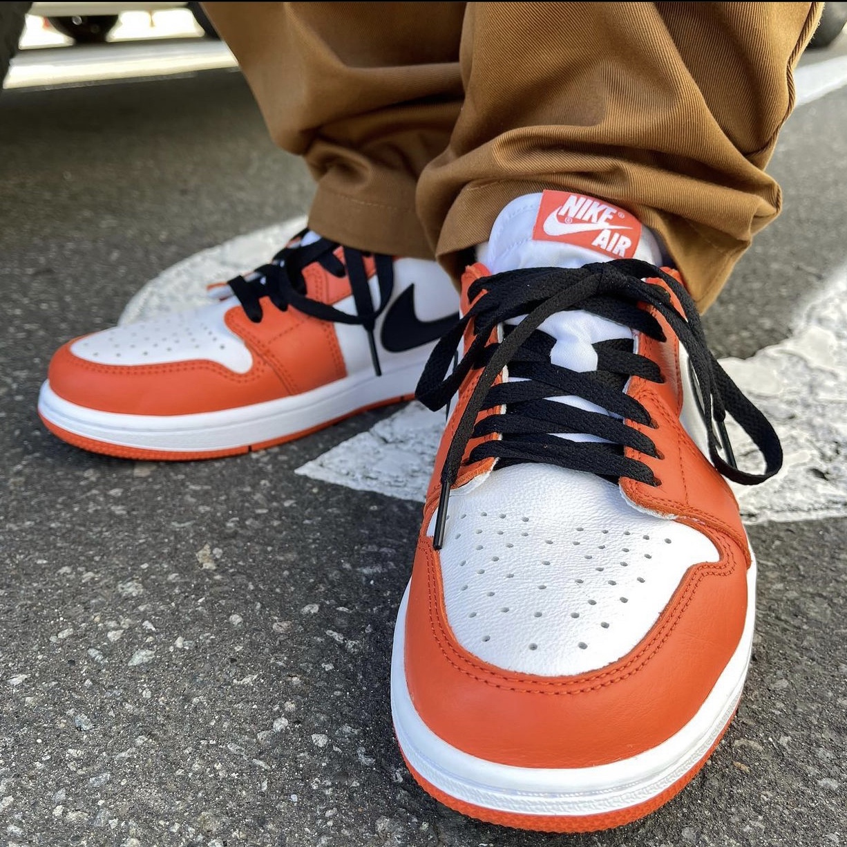 (W) Jordan 1 Low OG Starfish, Jordan 1 Low OG Starfish 착용 스타일 - 3