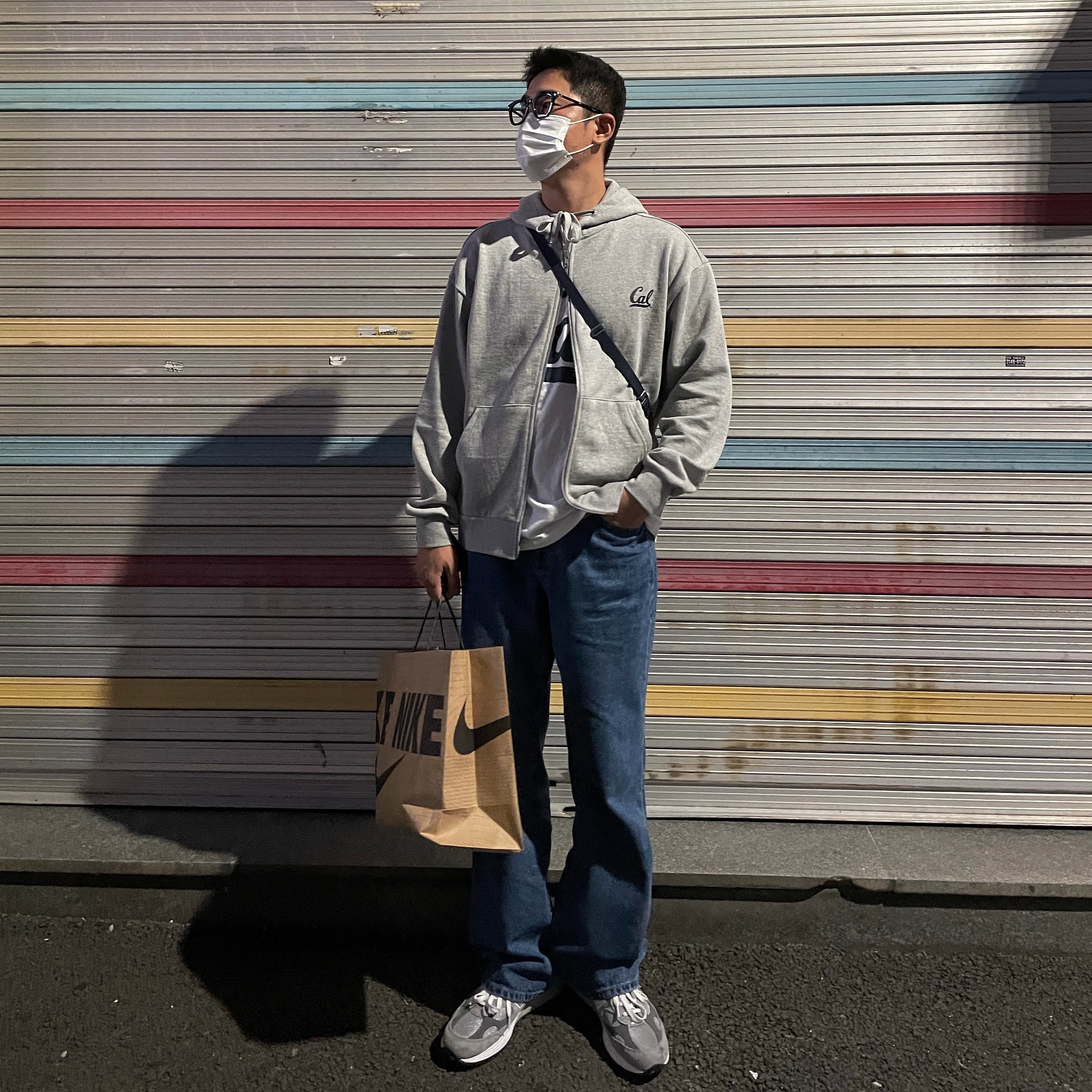 New Balance 992 Made in USA Grey - D Standard 착용 스타일