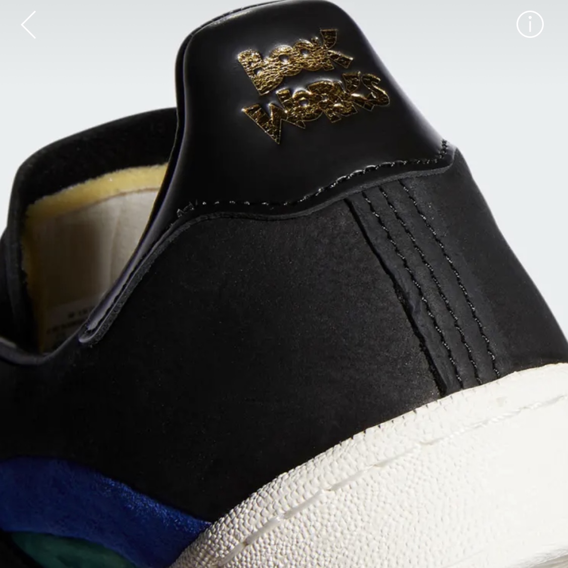 Adidas x Book Works Campus 80s Black Blue Green 착용 스타일 - 4