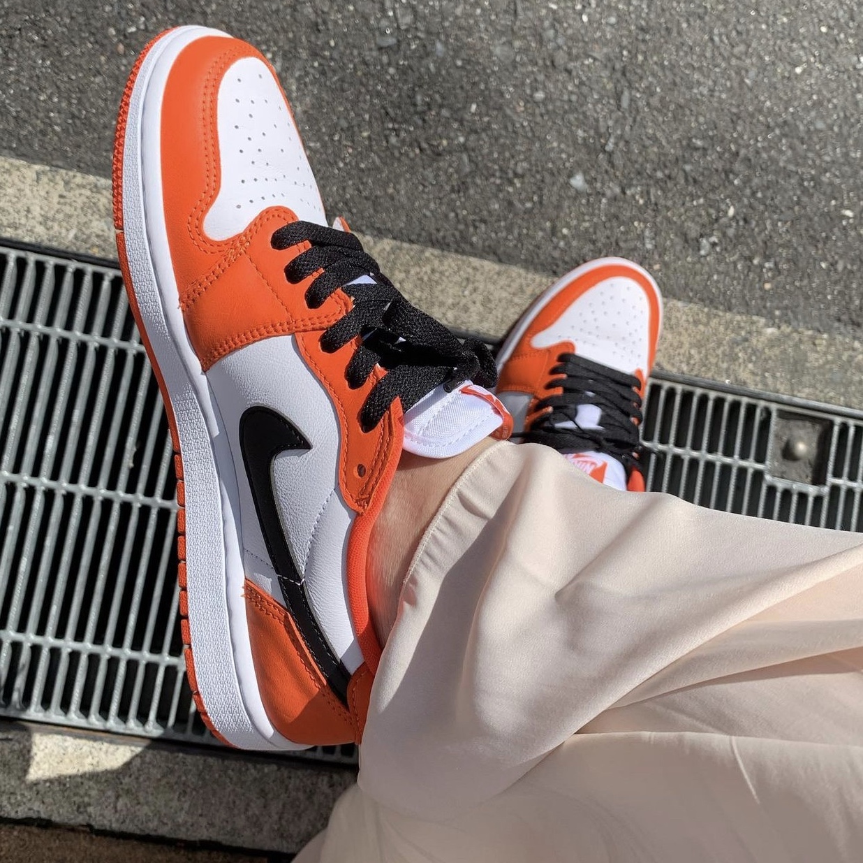 (W) Jordan 1 Low OG Starfish, Jordan 1 Low OG Starfish 착용 스타일 - 5
