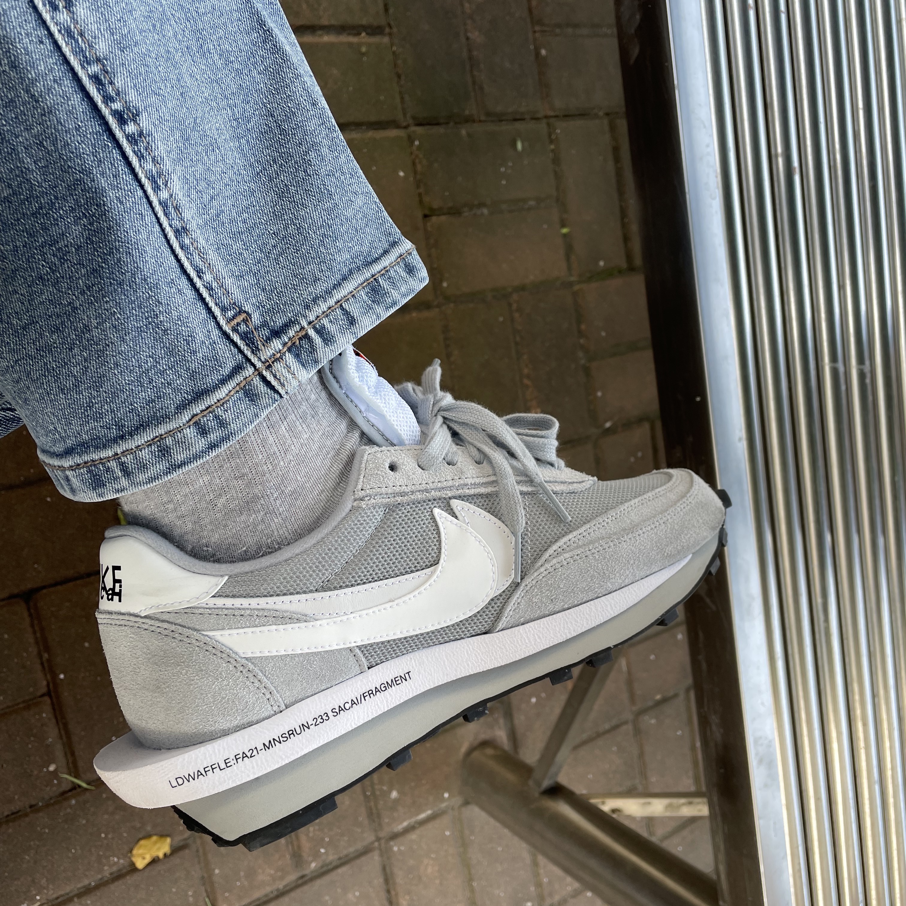 New Balance 992 Made in USA Grey - D Standard 착용 스타일 - 4