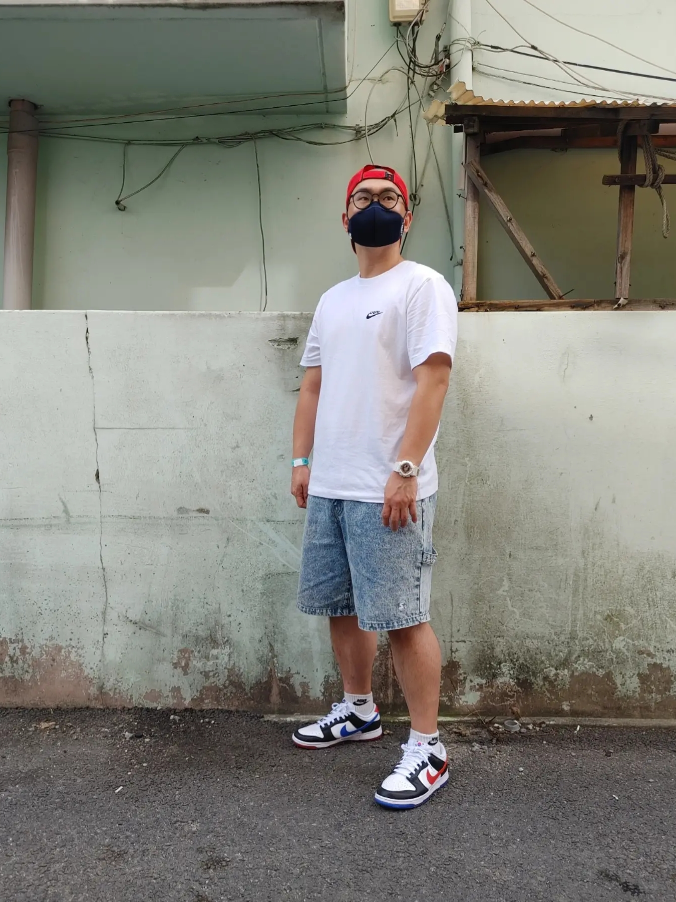 Nike Dunk Low SE Seoul 착용 스타일 - 1