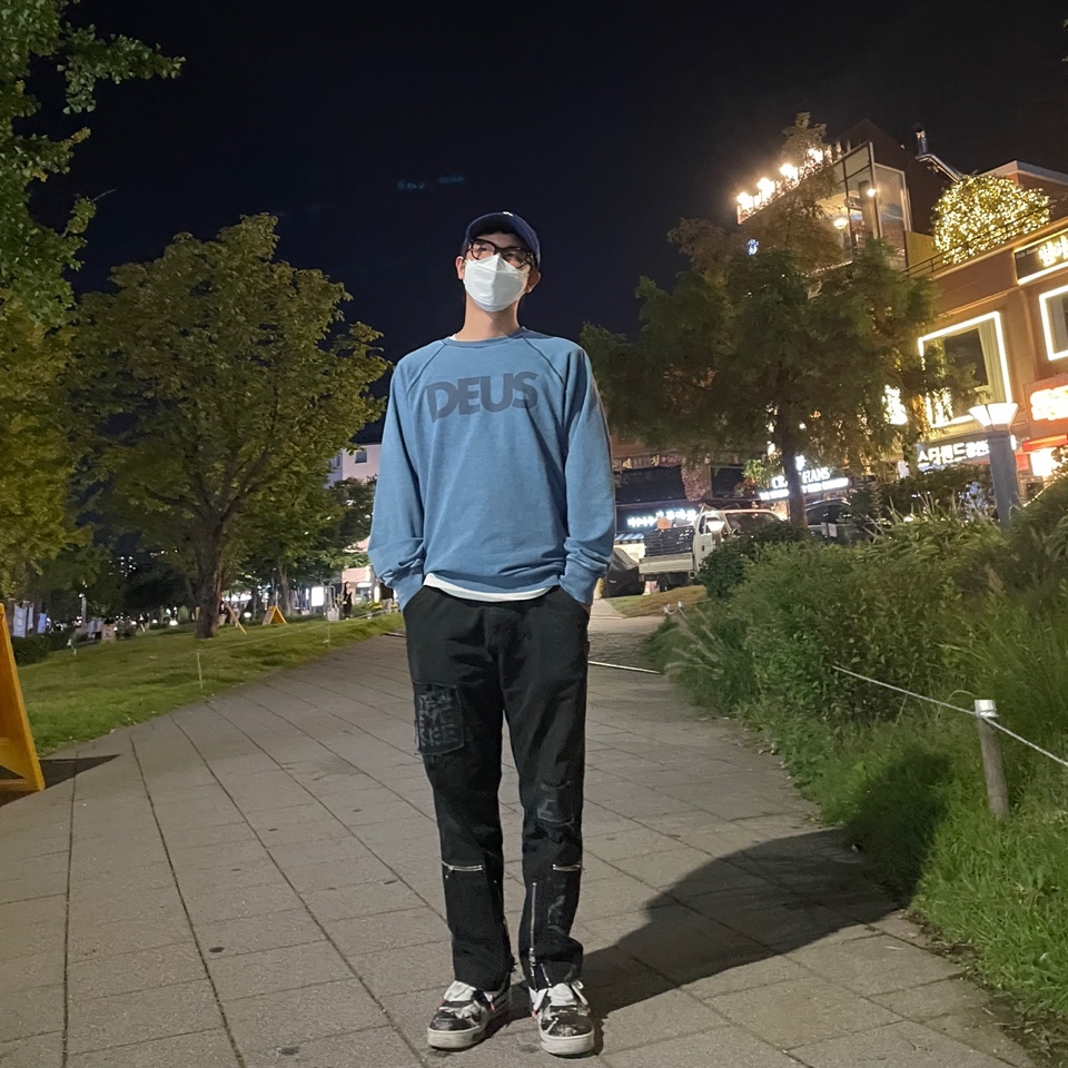 Nike x Peaceminusone Air Force 1 Low Para-Noise 착용 스타일