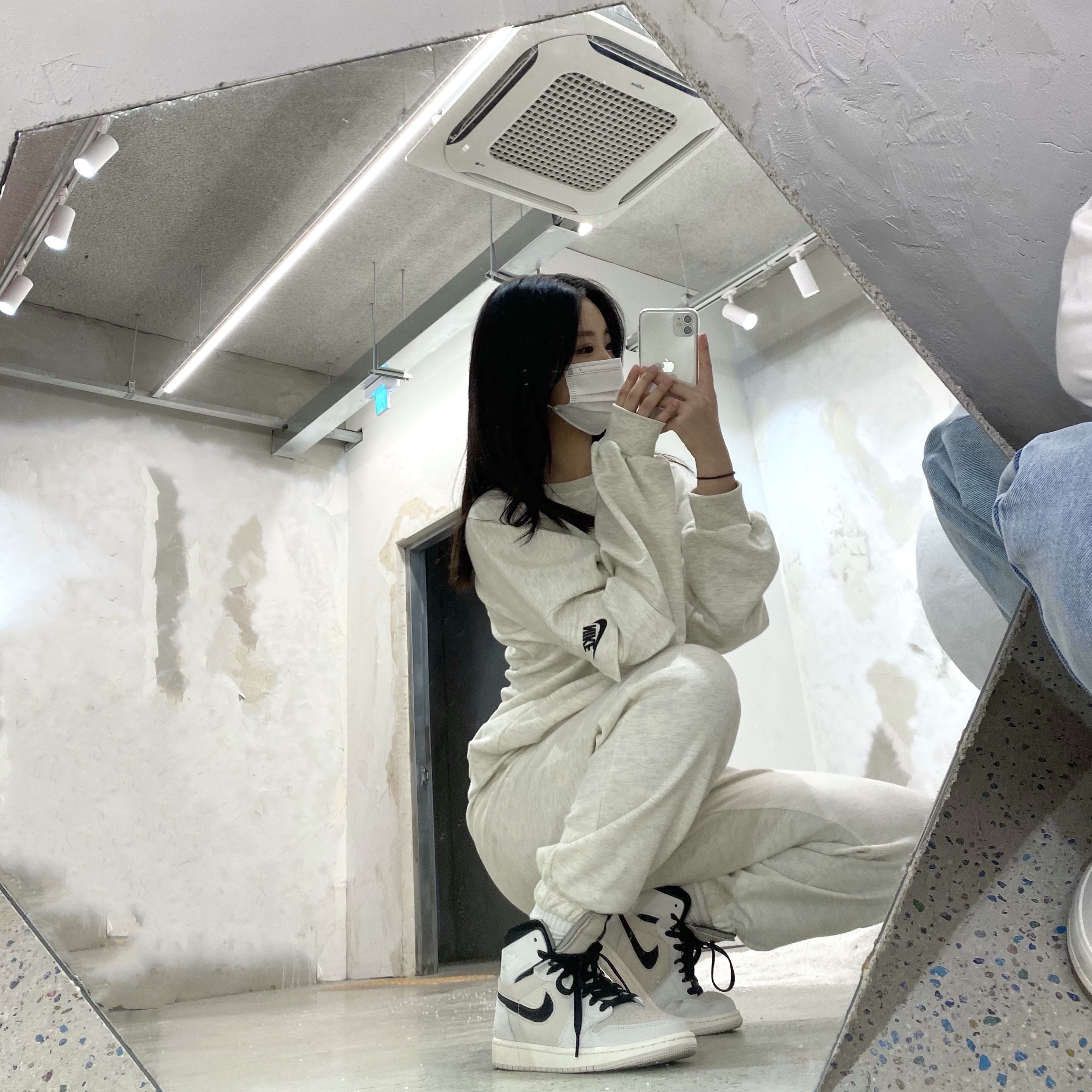(W) Jordan 1 Zoom Air CMFT Summit Sail 착용 스타일