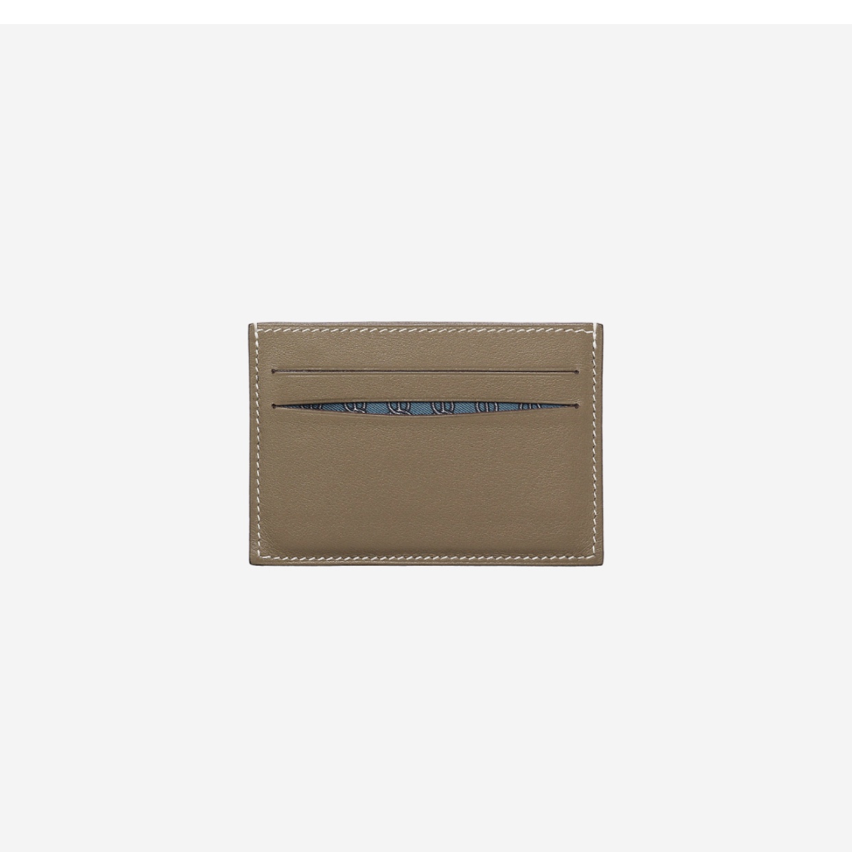 Hermes Citizen Twill Card Holder Etoupe 착용 스타일