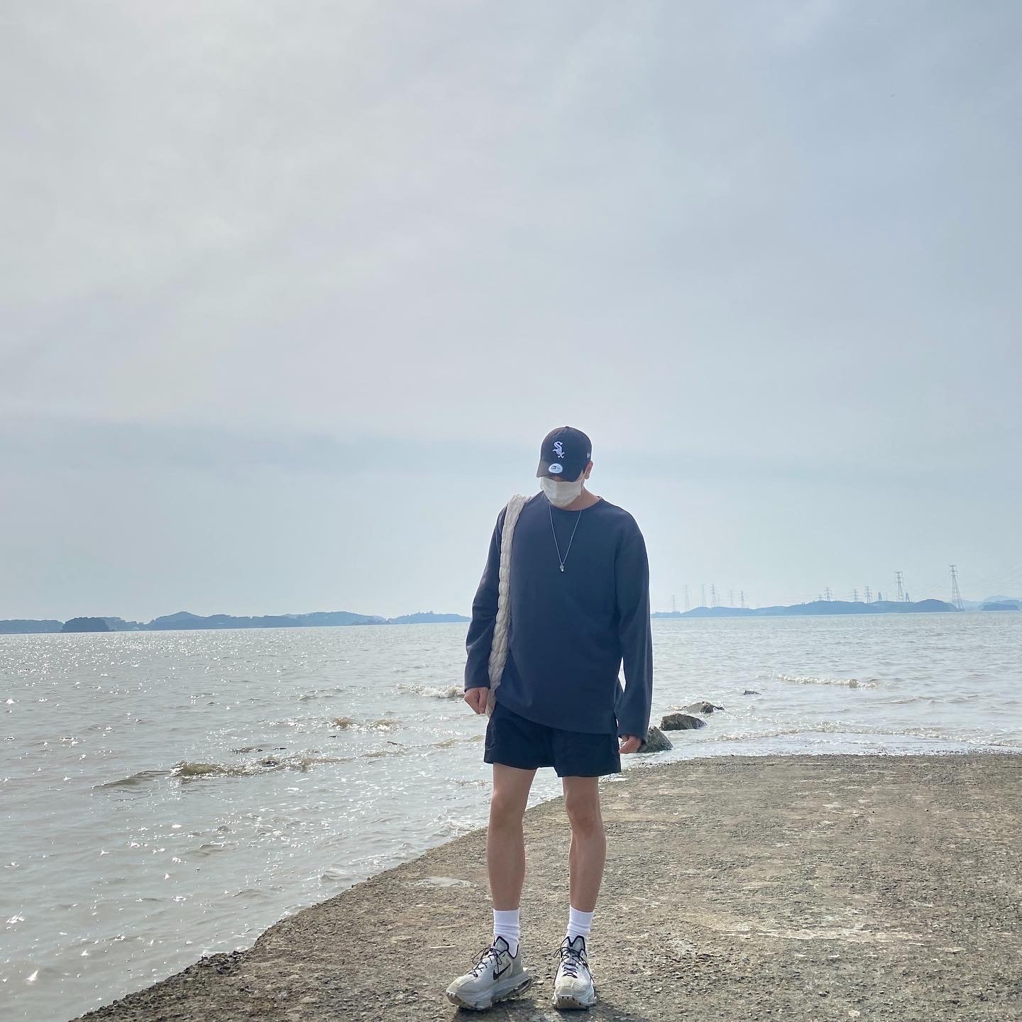 Nike x Matthew M Williams Zoom 004 Stone 착용 스타일