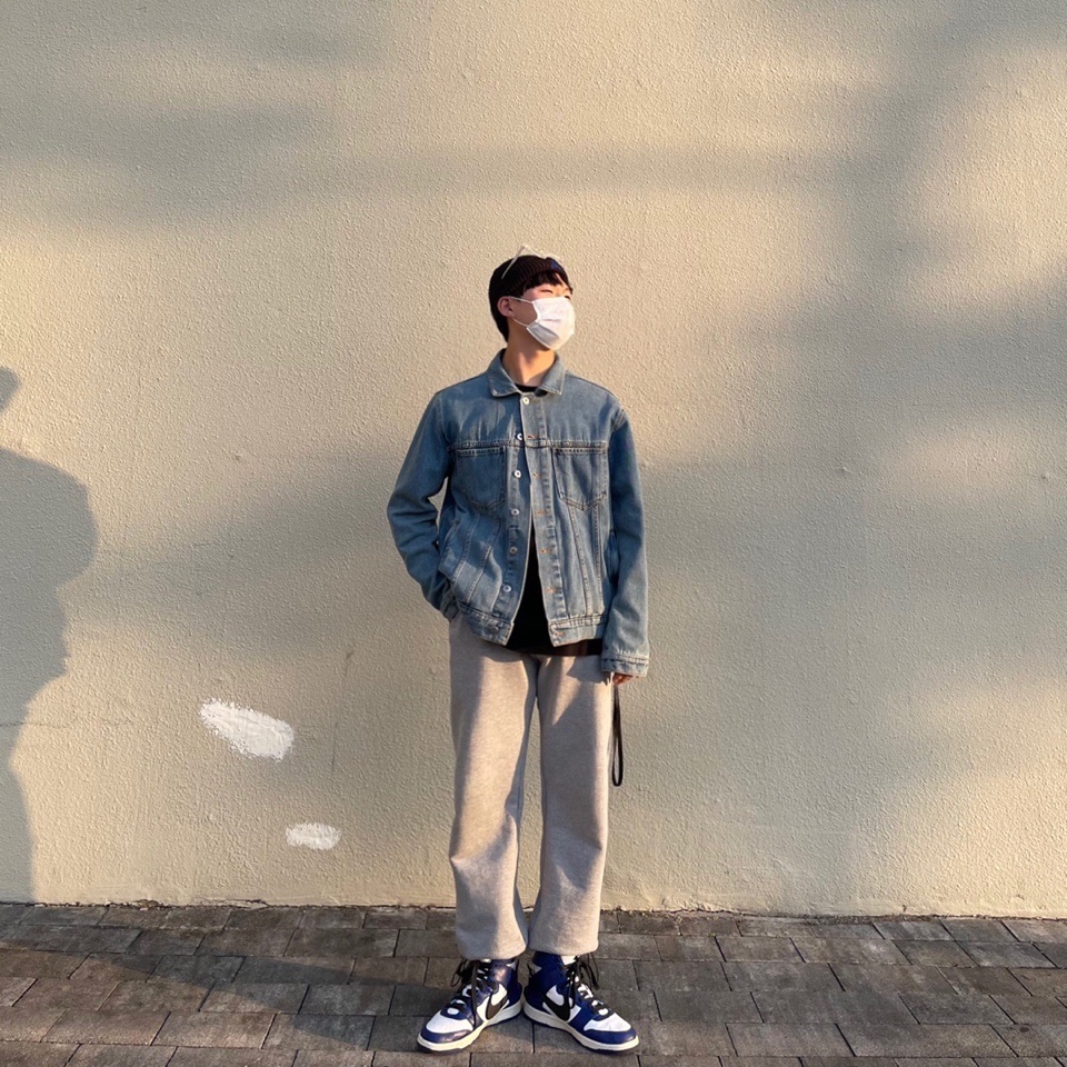 Nike x Ambush Dunk High Deep Royal Blue 착용 스타일