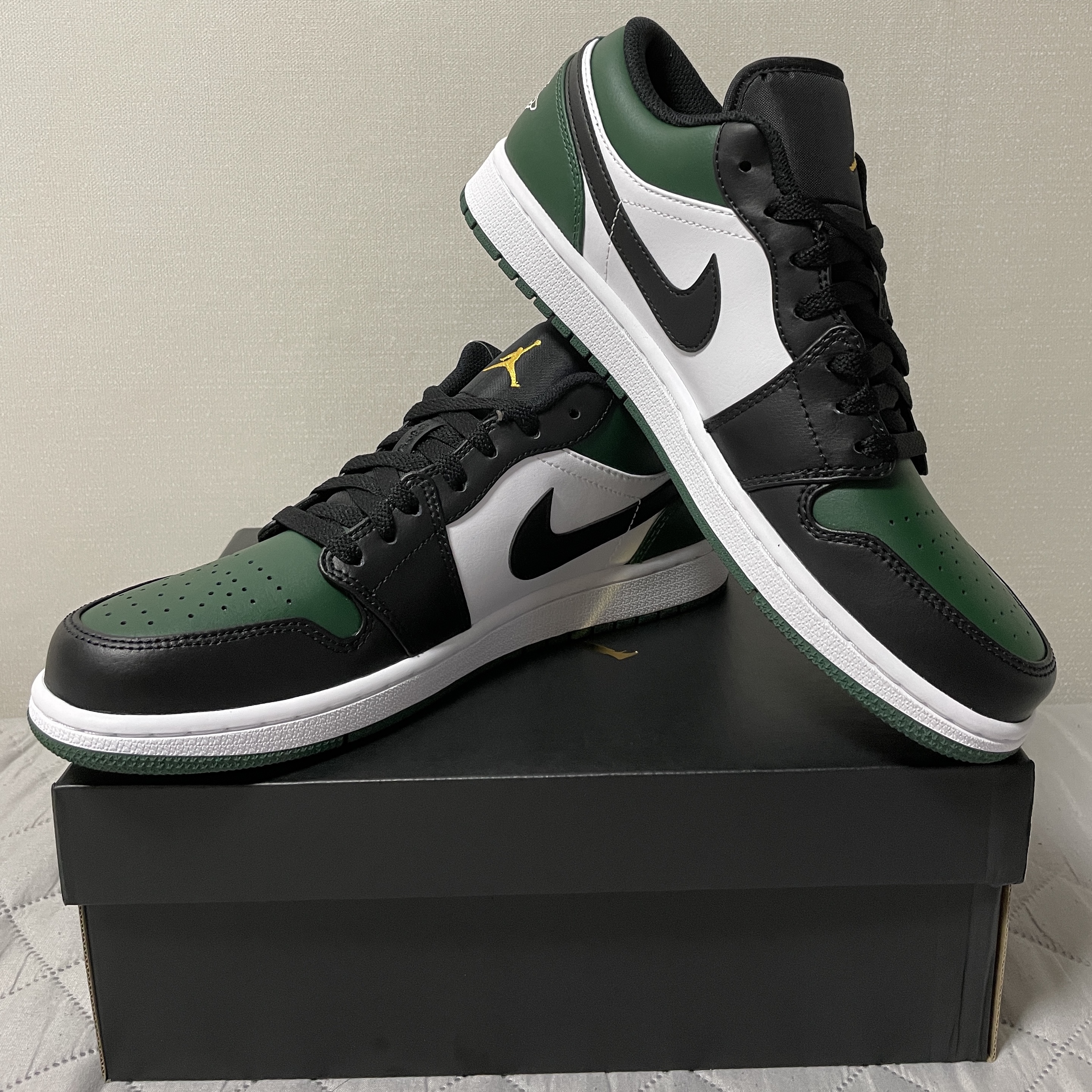 Jordan 1 Low Green Toe 착용 스타일