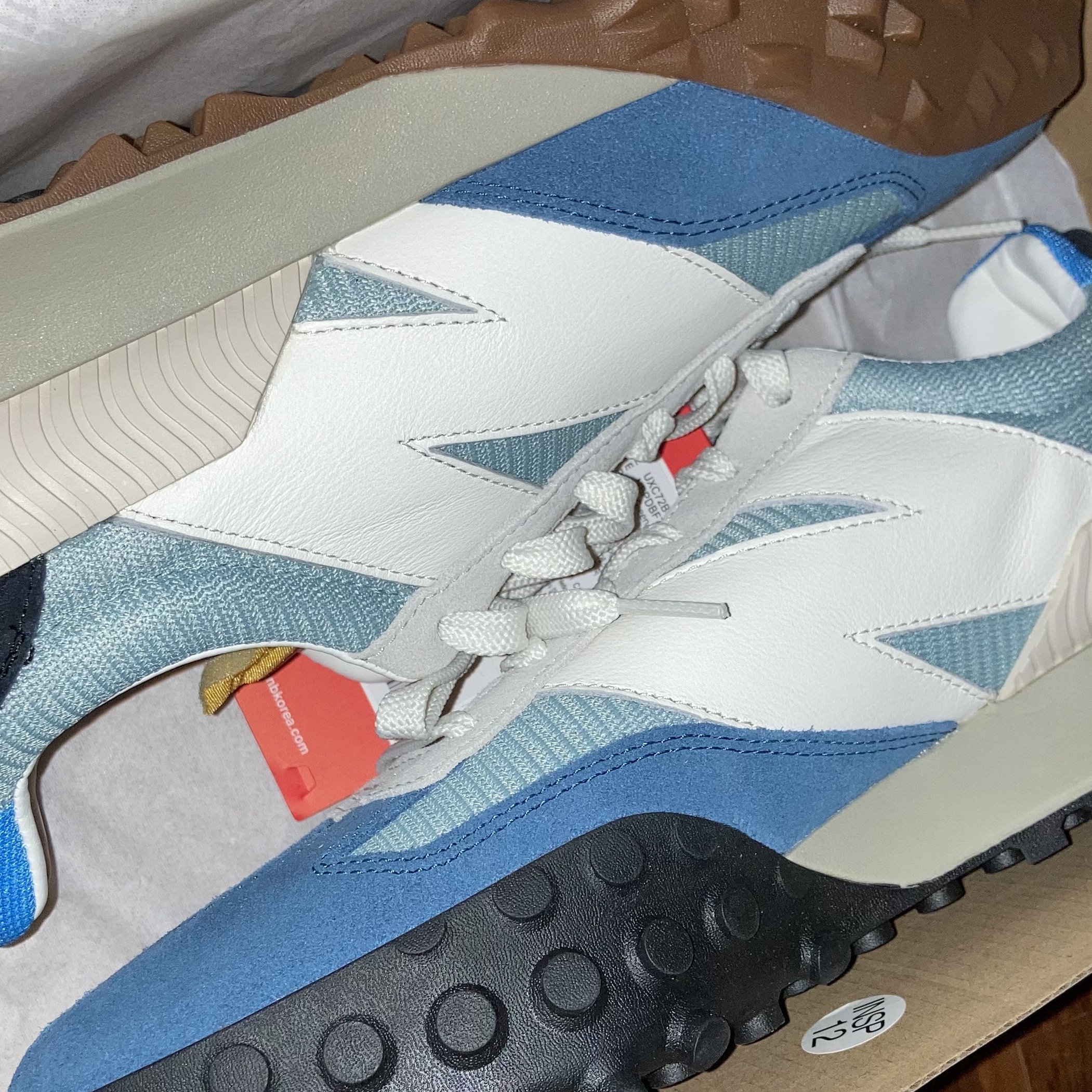 New Balance XC-72 Storm Blue 착용 스타일