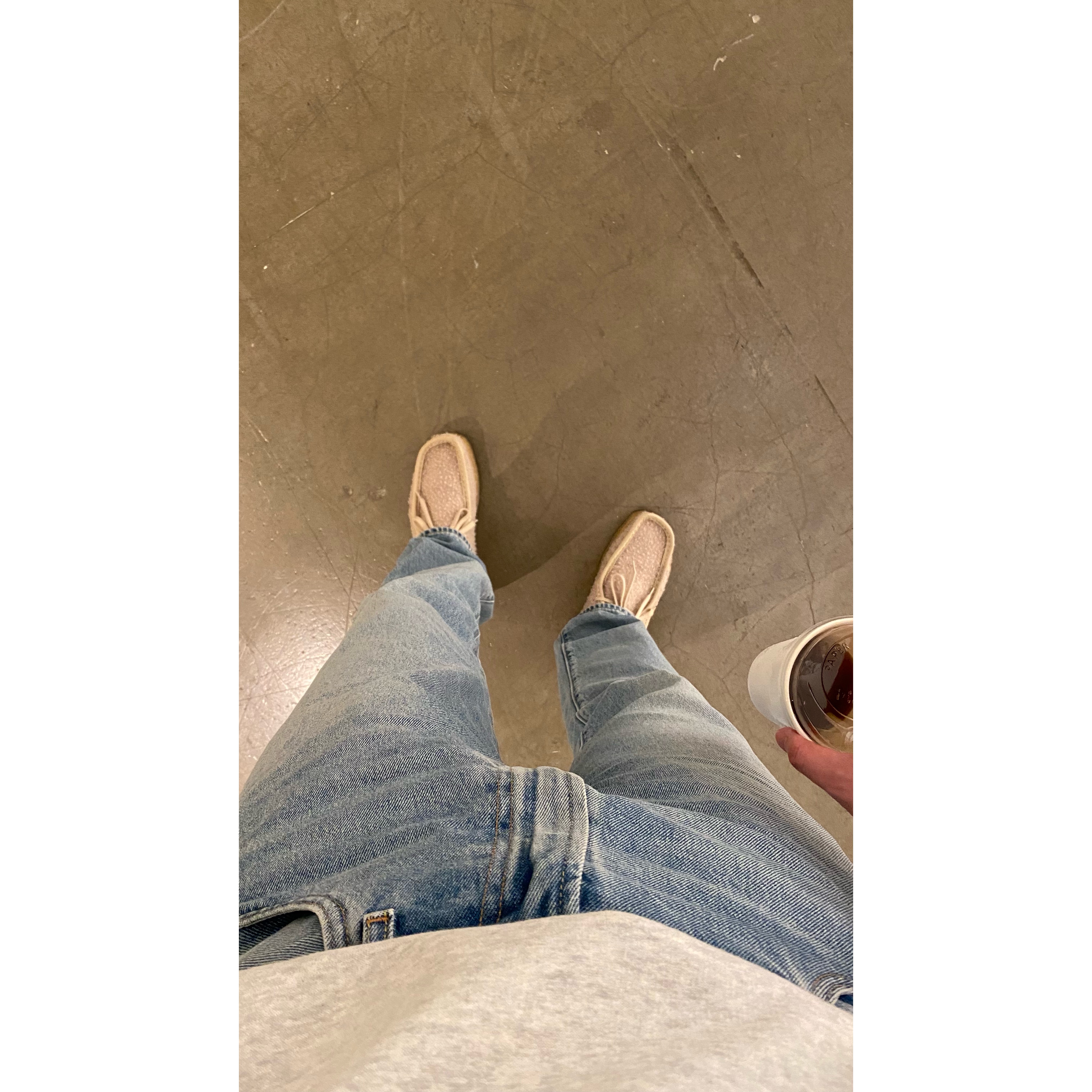 Clarks x Aime Leon Dore Wallabee Casentino Wool Beige 착용 스타일