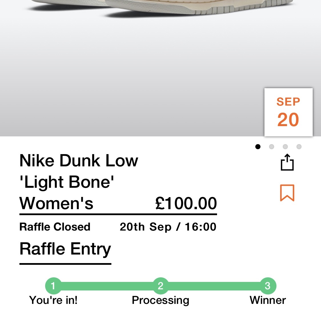 (W) Nike Dunk Low Light Bone 착용 스타일