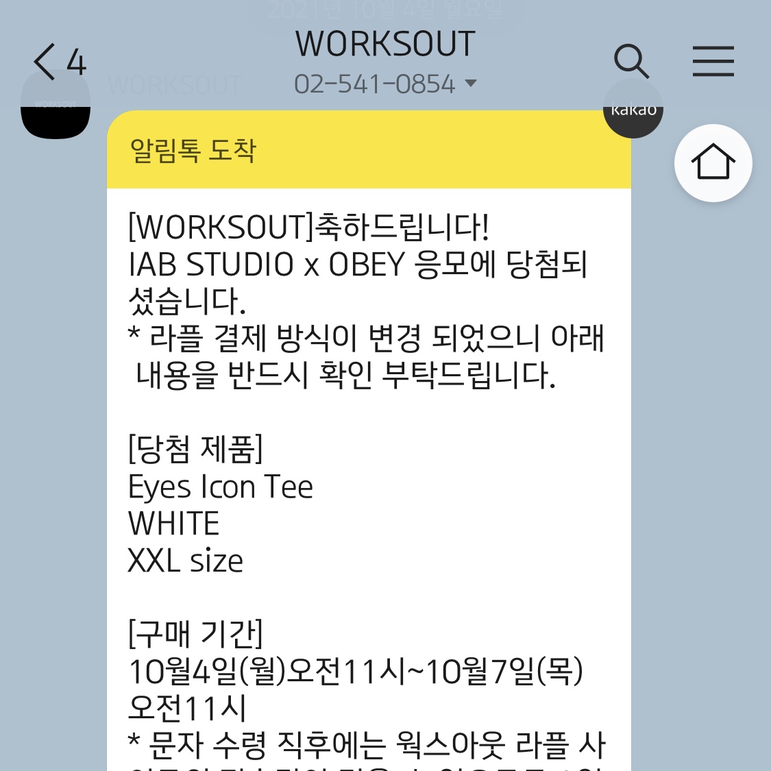 IAB Studio x Obey Eyes Icon T-Shirt White 착용 스타일