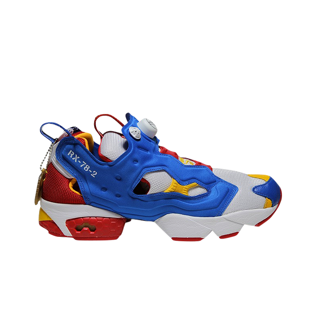 리복 x 건담 인스타펌프 퓨리 OG 화이트 블루 레드 골드(Reebok x Gundam Instapump Fury OG White Blue Red Gold)
