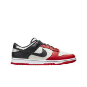 Nike x NBA Dunk Low Retro EMB Black and Chile Red