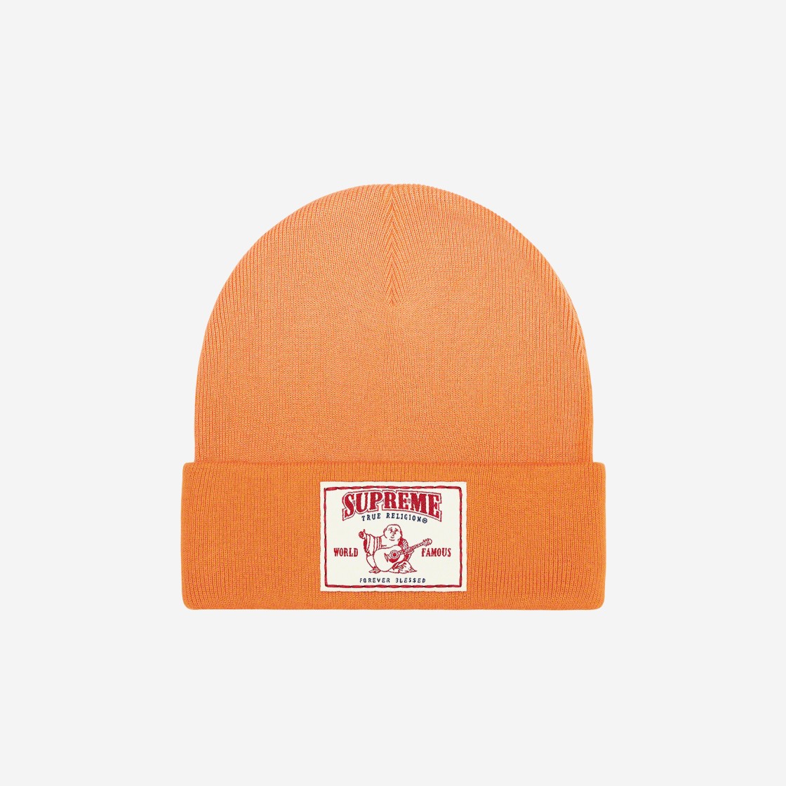 Supreme x True Religion Beanie Dusty Orange - 21FW 상세 이미지 1