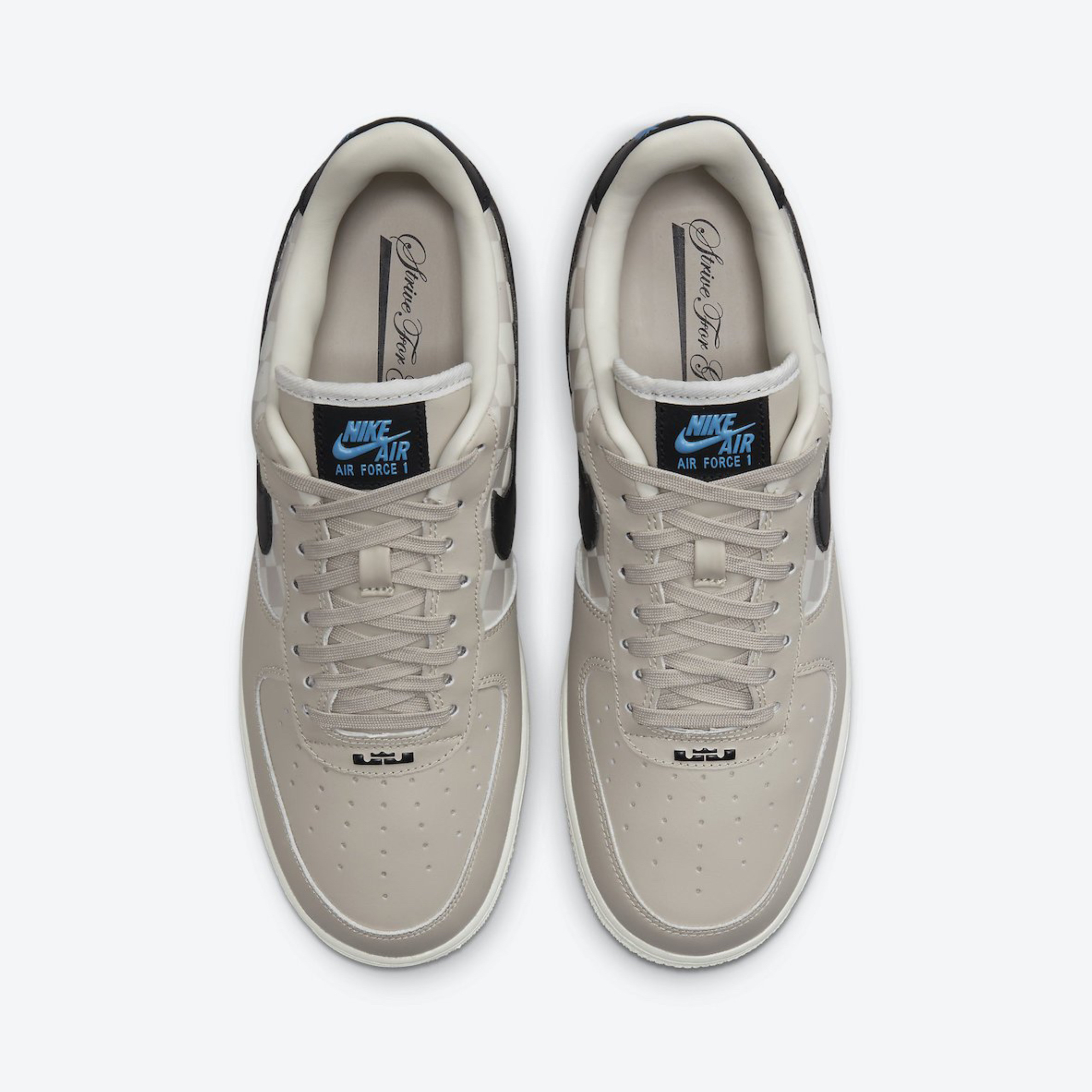 Nike Air Force 1 '07 QS LBJ 착용 스타일 - 4