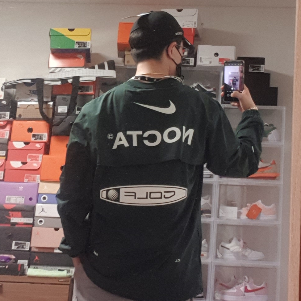 Nike x Drake Nocta Golf Crewneck Top Green - US/EU, Nike x Drake Nocta Golf Cap Black 착용 스타일 - 5