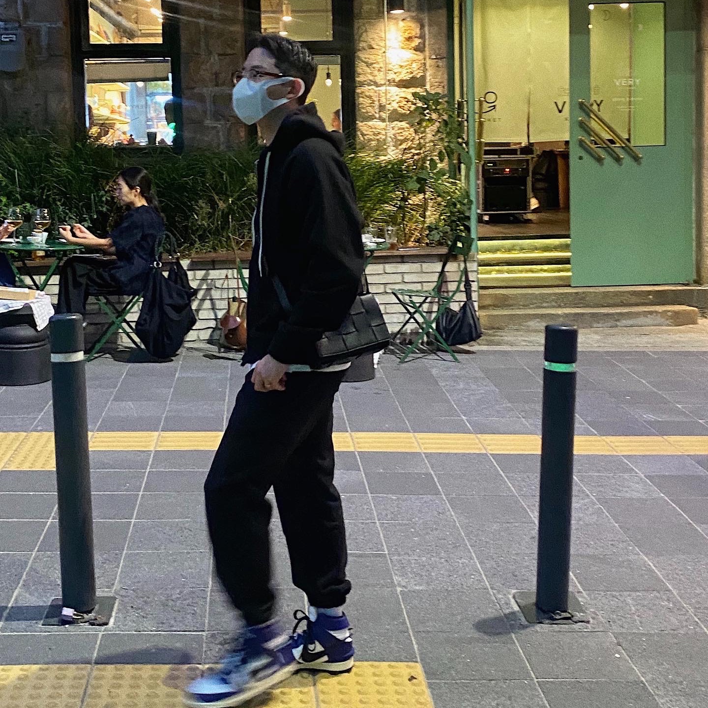 Nike x Ambush Dunk High Deep Royal Blue 착용 스타일
