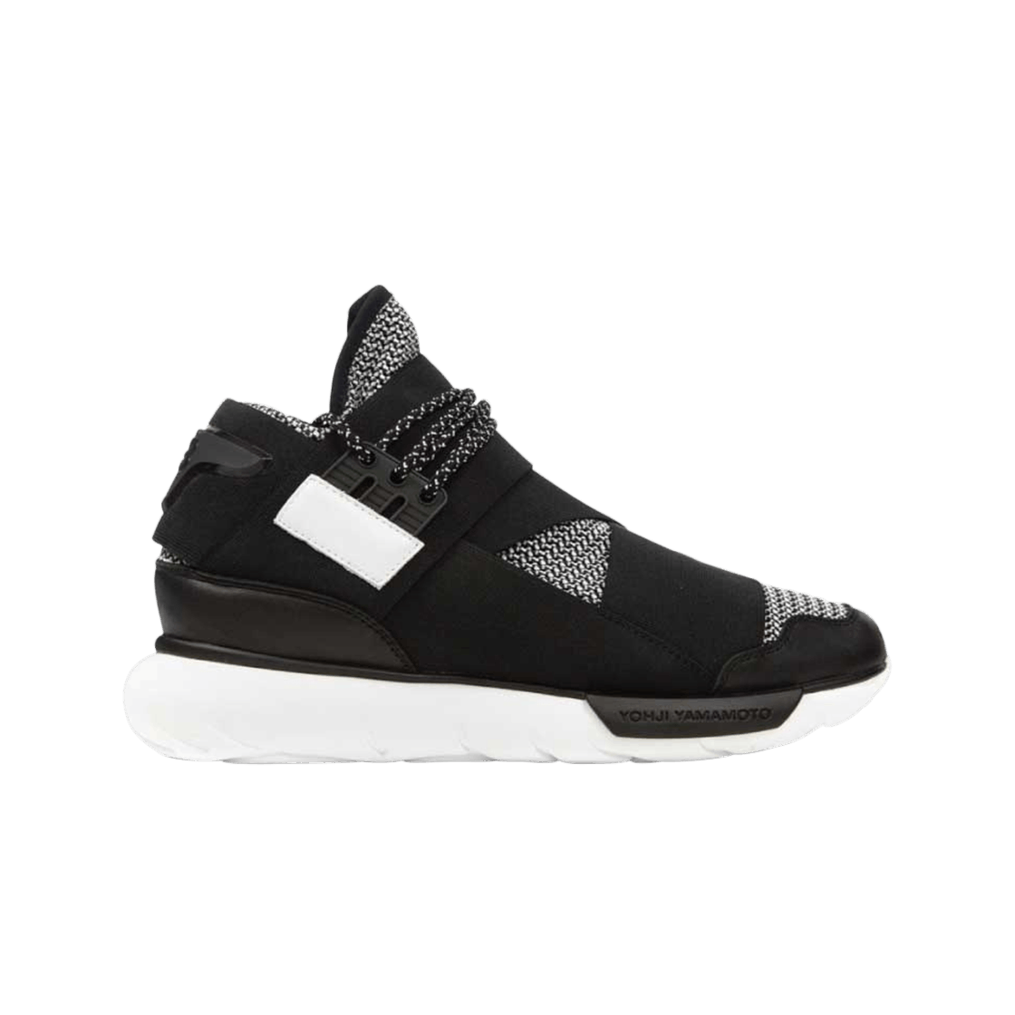Y-3 콰사 하이 블랙 화이트 2014(Y-3 Qasa High Black White 2014) - 1